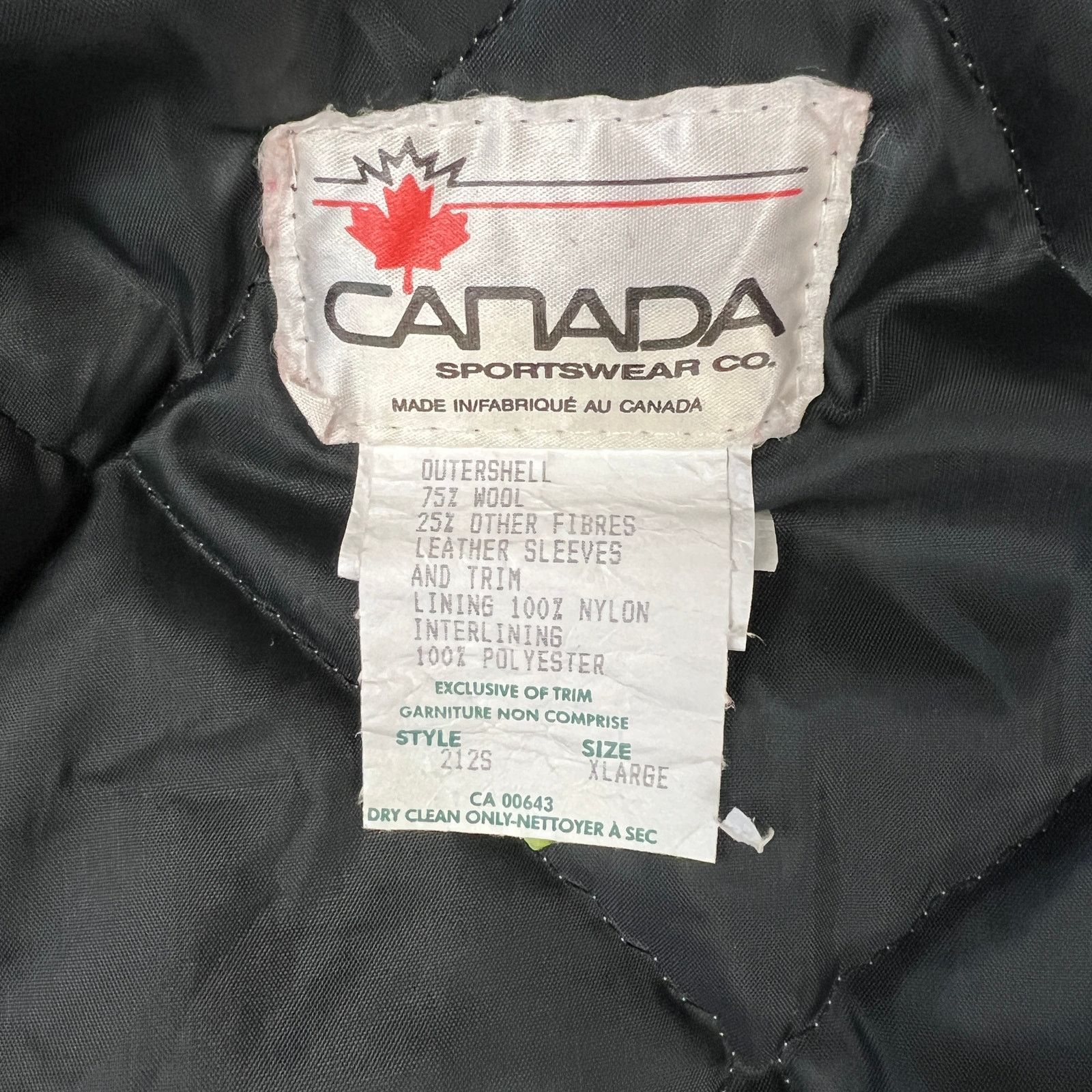 Vintage VTG 90s Blank Jacket Medium Outdoor Varsity Leather Bomber Size US M / EU 48-50 / 2 - 8 Thumbnail