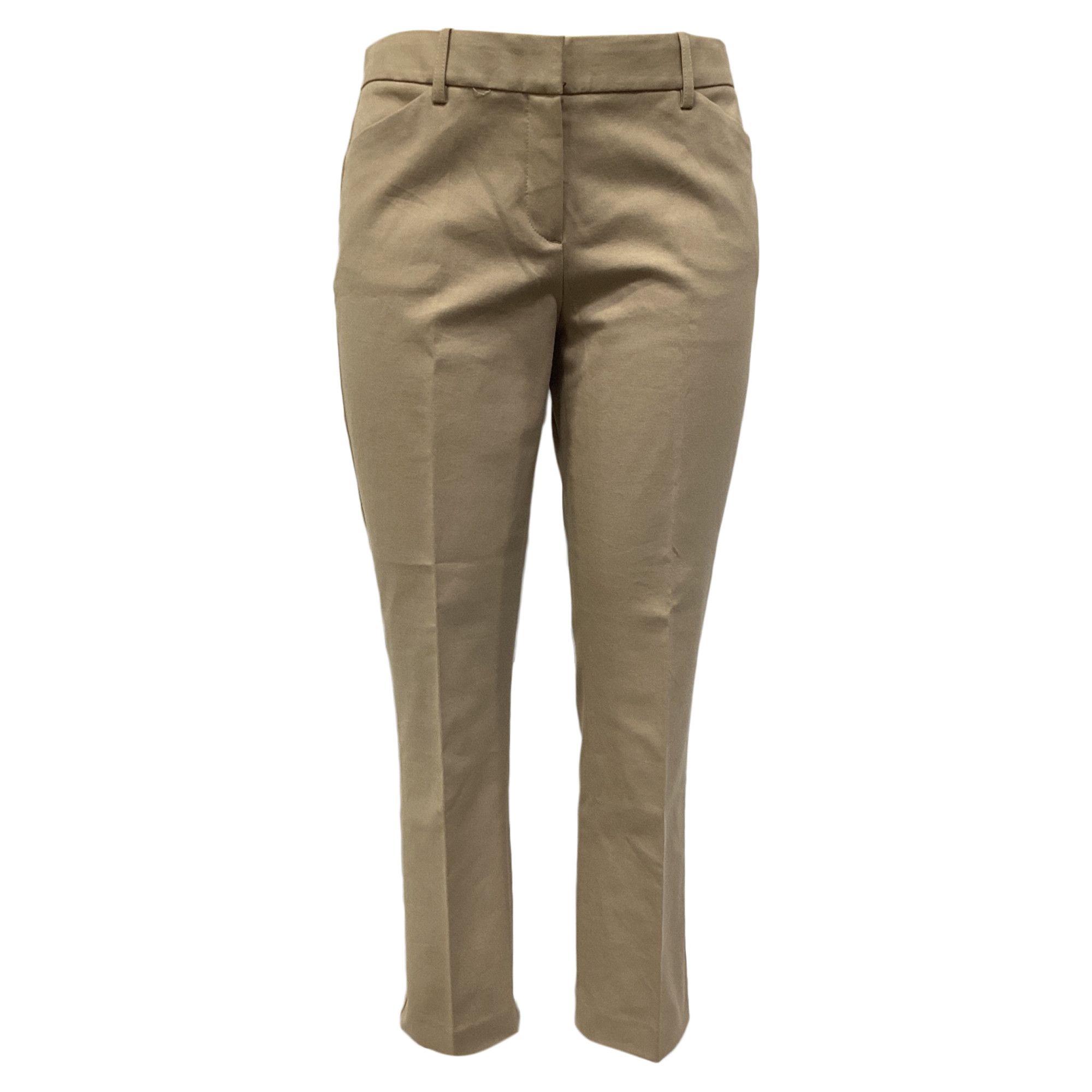 Theory Theory Cropped Pants in Beige Cotton Size 24" / US 00 / IT 34 - 1 Thumbnail