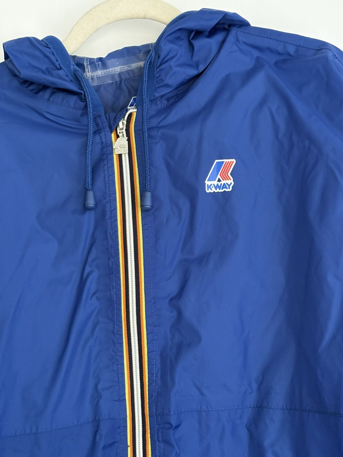 K-Way Blue K-Way Windbreaker Size US L / EU 52-54 / 3 - 2 Thumbnail