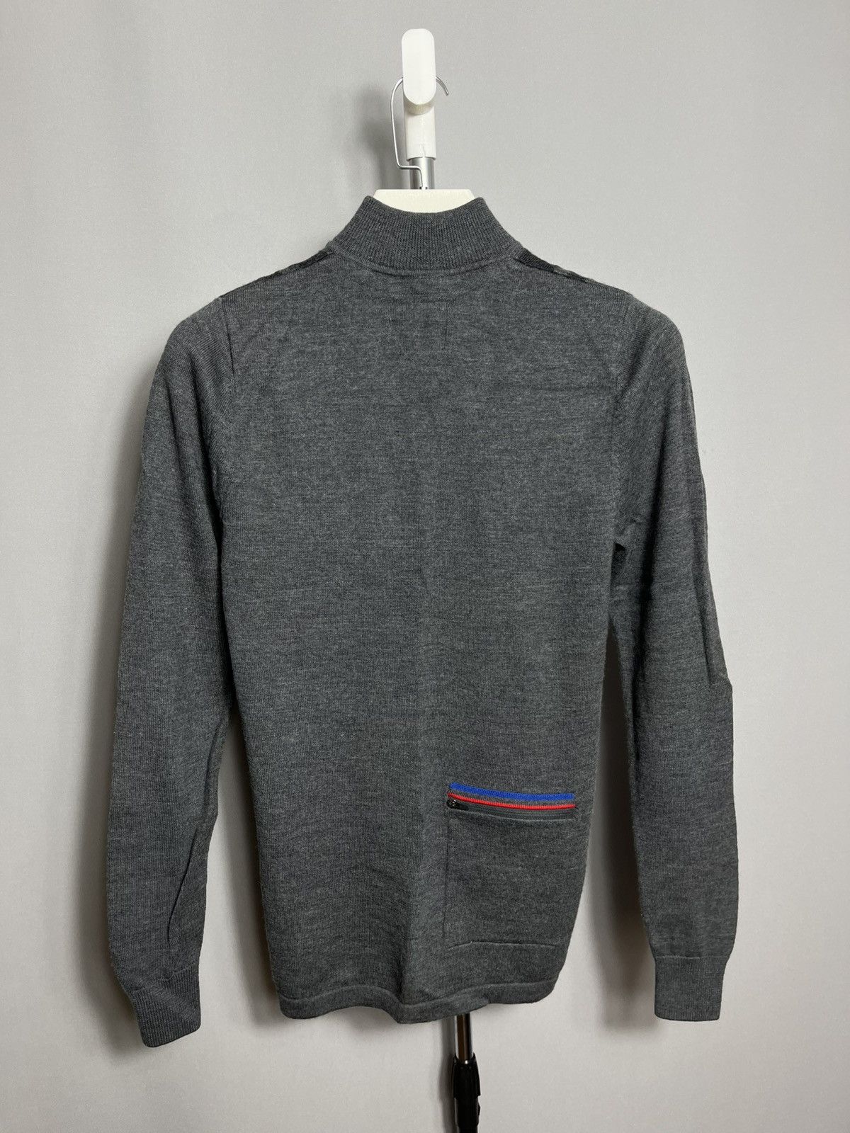 Fred Perry × Sports Specialties Fred Perry Bradley Wiggins cycling knit wool sweater 1/4 zip Size US XS / EU 42 / 0 - 8 Thumbnail