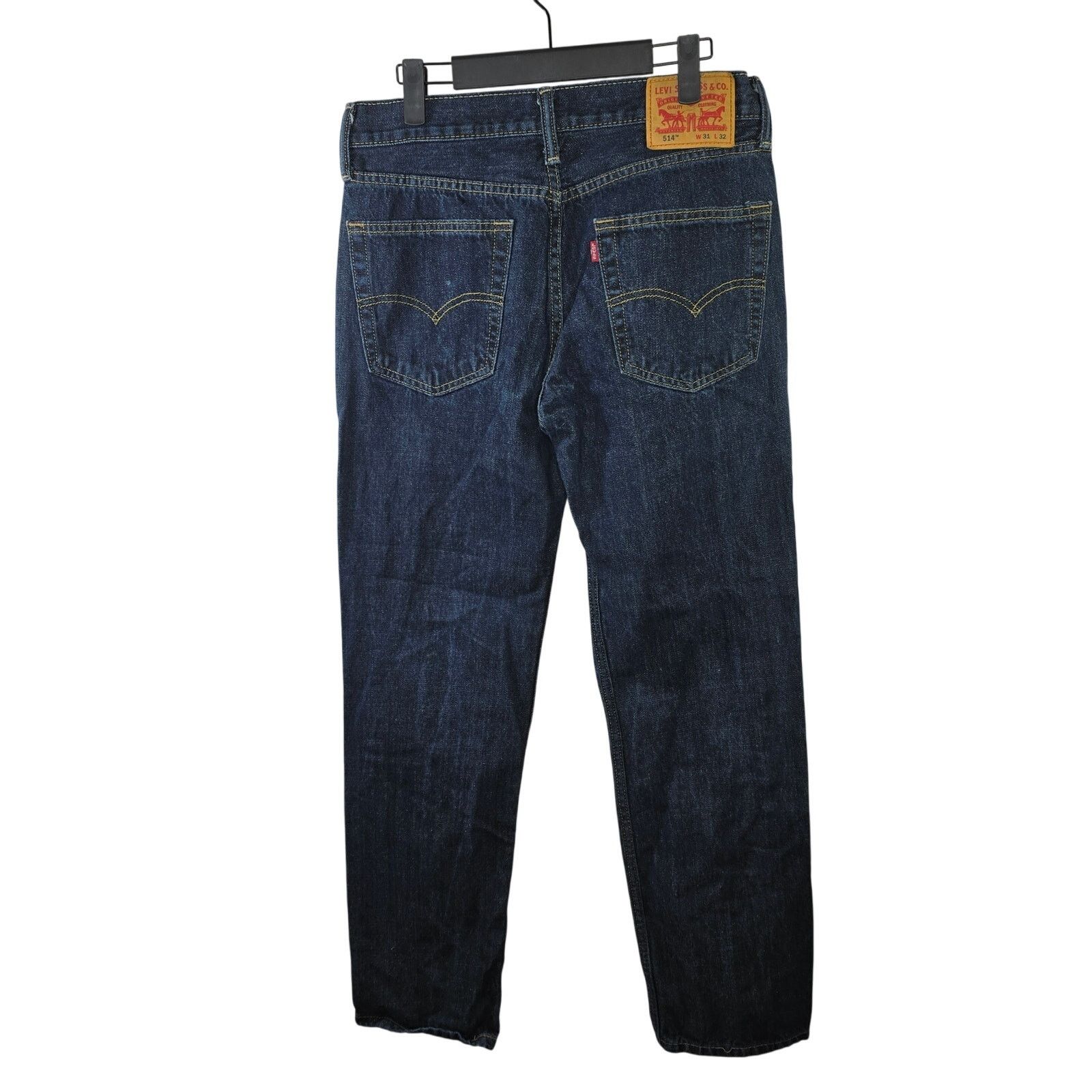 Levi's Levi's 514 Straight Blue Denim Jeans W31 L32 Actual L30 NWT Size US 31 - 8 Thumbnail
