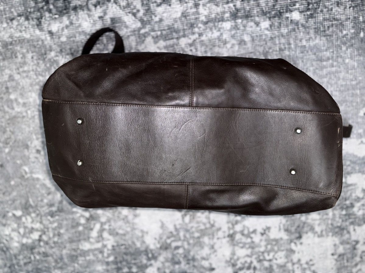 Giorgio Armani Giorgio Armani Leather Travel Bag Size ONE SIZE - 6 Thumbnail