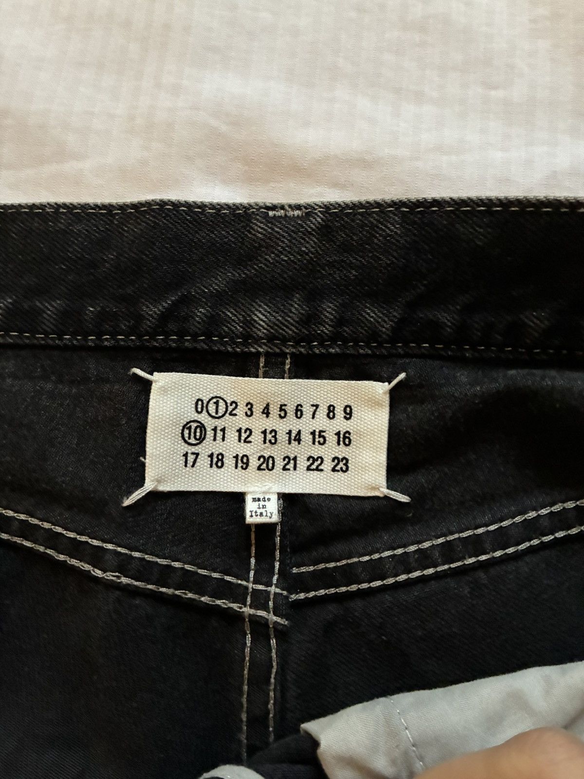 Maison Margiela Margiela Black Splatter Denim Jeans Size US 32 / EU 48 - 5 Thumbnail