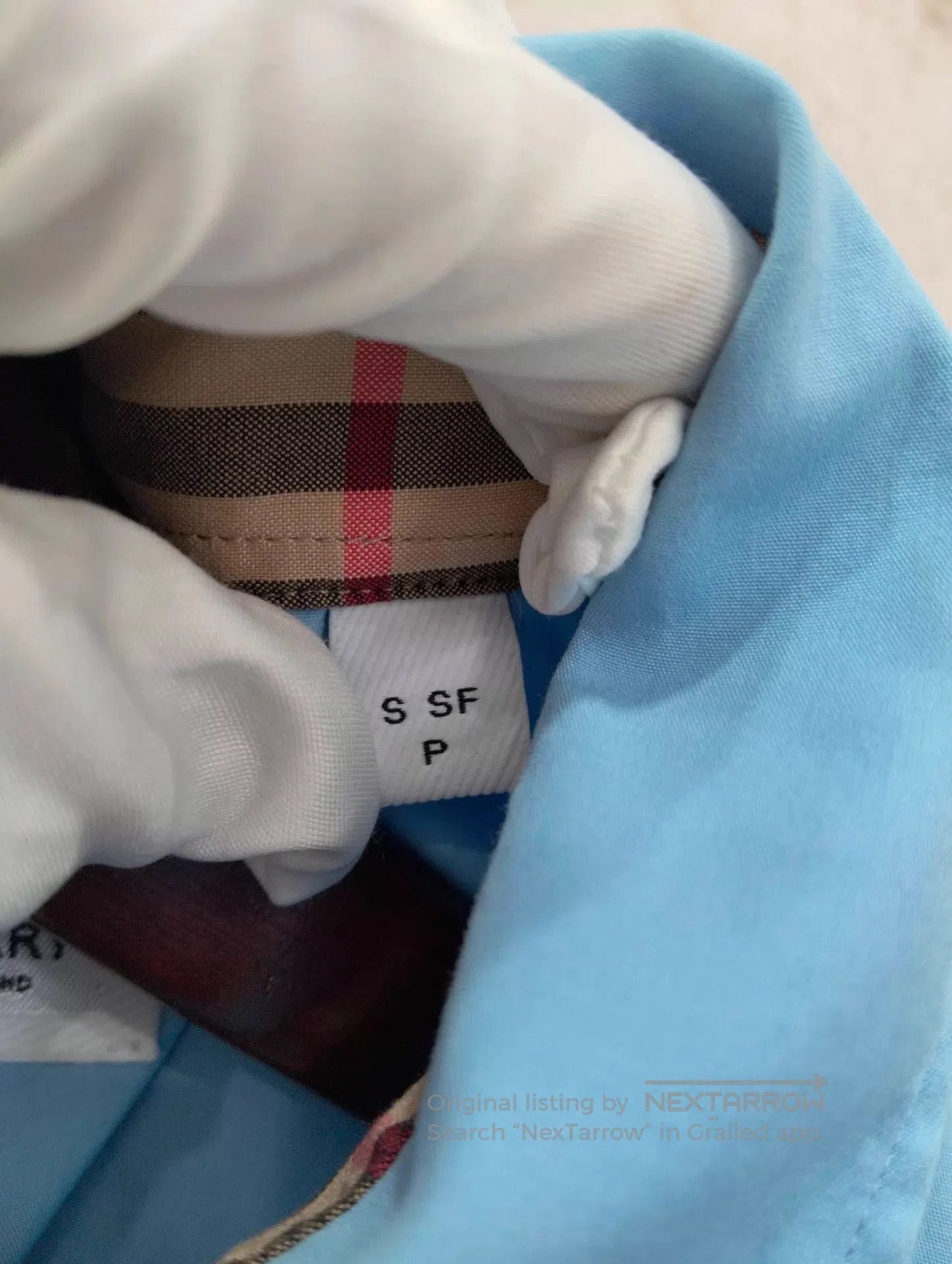 Burberry Blue Long. Size US S / EU 44-46 / 1 - 7 Thumbnail