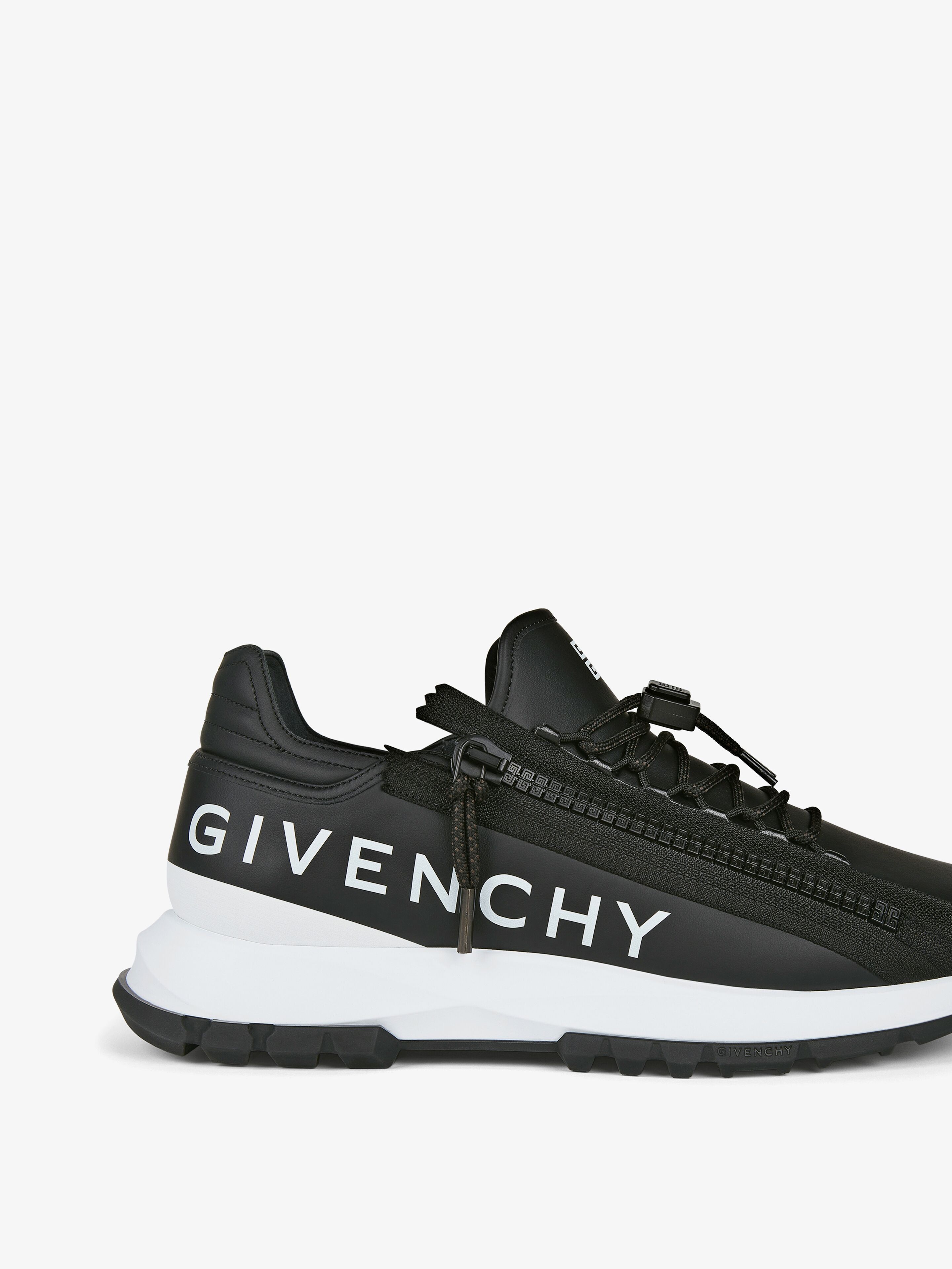 Givenchy o1w1db10925 Spectre Zip Runner Sneakers in Black Size US 12 / EU 45 - 6 Thumbnail