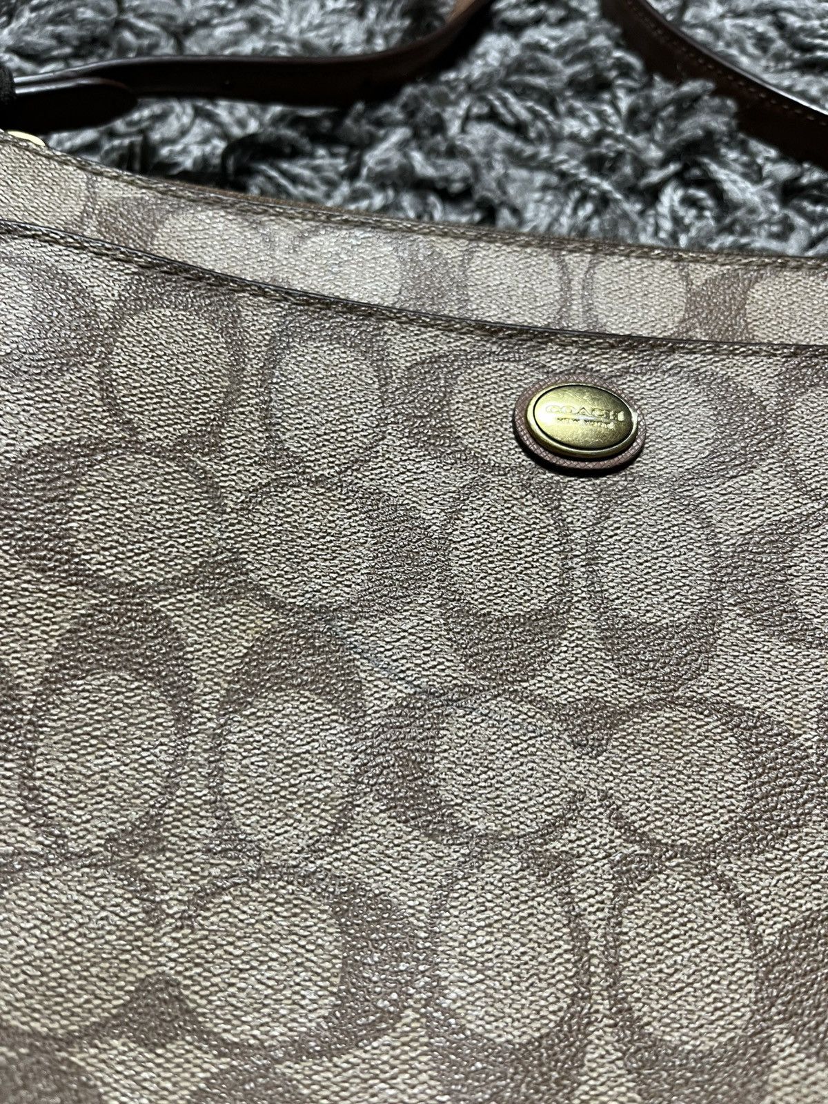 Coach COACH PEYTON SIGNATURE CHARLEY CROSSBODY BAG Size ONE SIZE - 3 Thumbnail