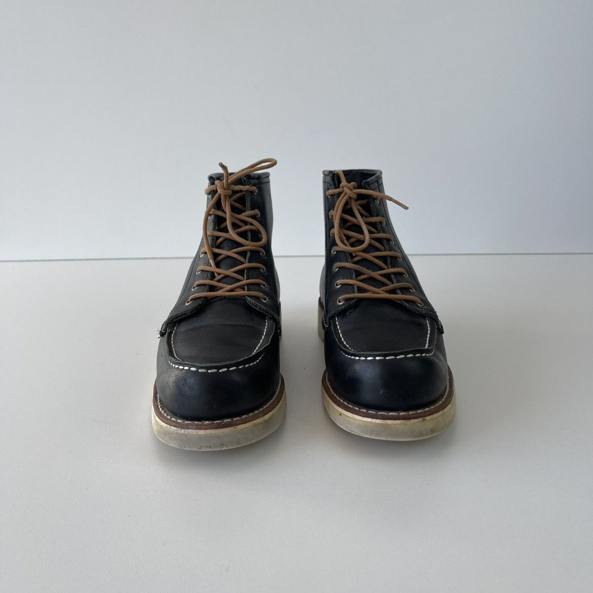 Red Wing Red Wing 3373 6” Moc Toe Classic Leather Boots Black Women’s Size US 8.5 / IT 38.5 - 3 Thumbnail