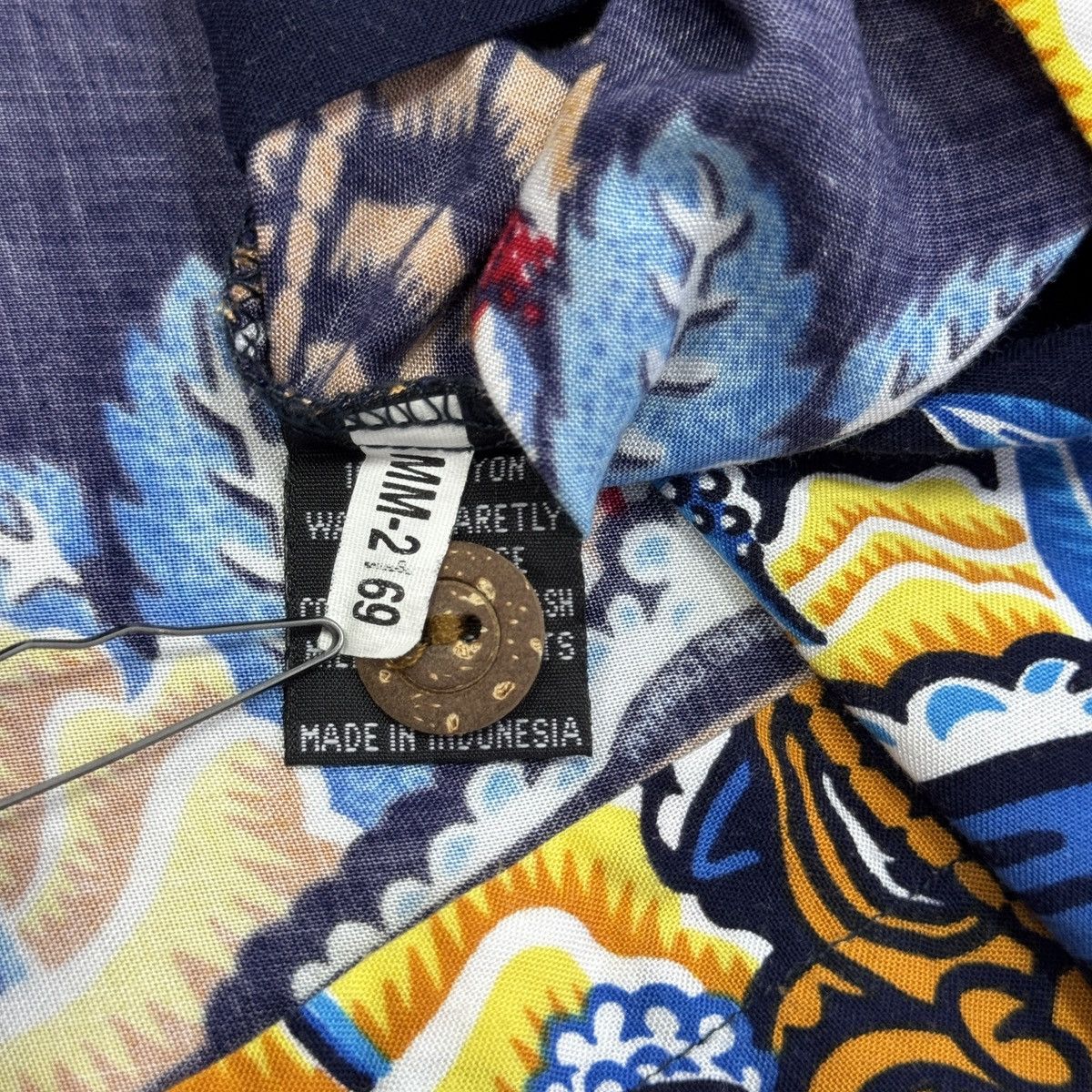 Mambo Vintage Mambo Hawaiian Shirt Tribal Surf Print Short Sleeve Size US L / EU 52-54 / 3 - 12 Thumbnail