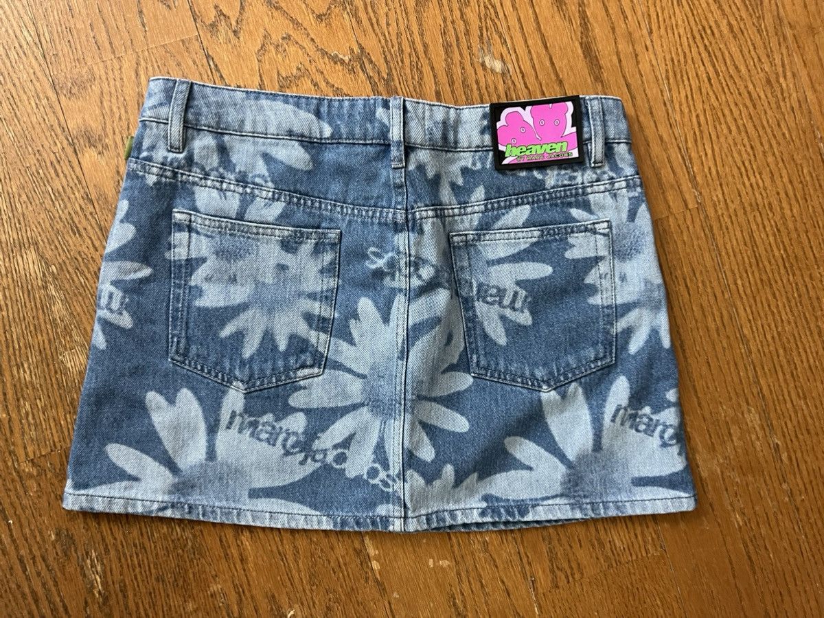 Heaven by Marc Jacobs Denim flower skirt Size 32" / US 10 / IT 46 - 3 Thumbnail