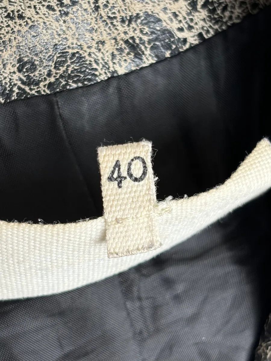 Maison Margiela AW2016 Margiela MM6 crack-effect leather biker jacket. Size S / US 4 / IT 40 - 11 Thumbnail