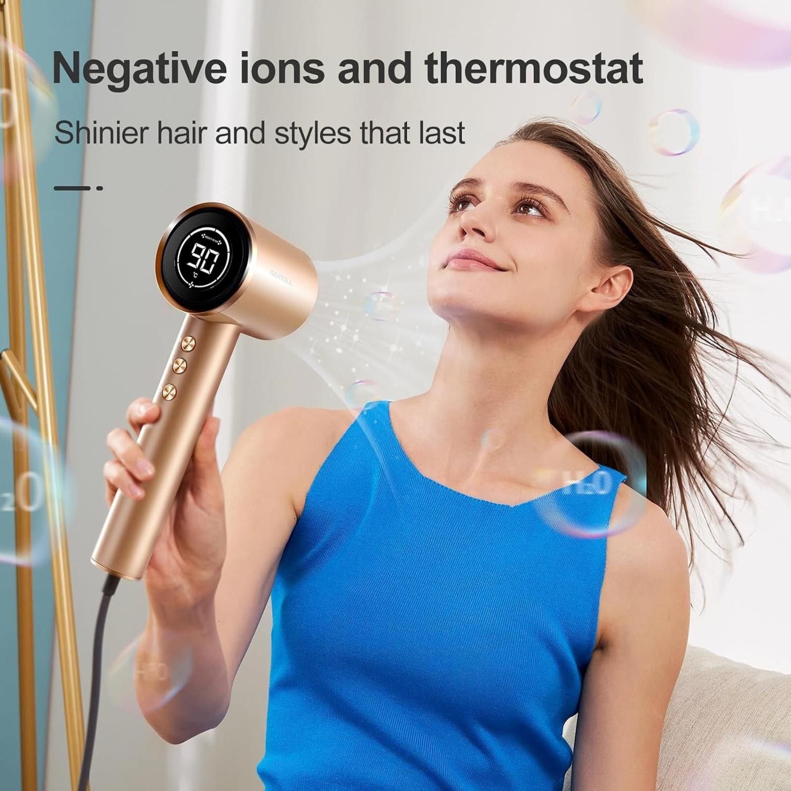 Other Professional High-Speed Negative Ionic Care Blow Dryer Size ONE SIZE - 10 Thumbnail