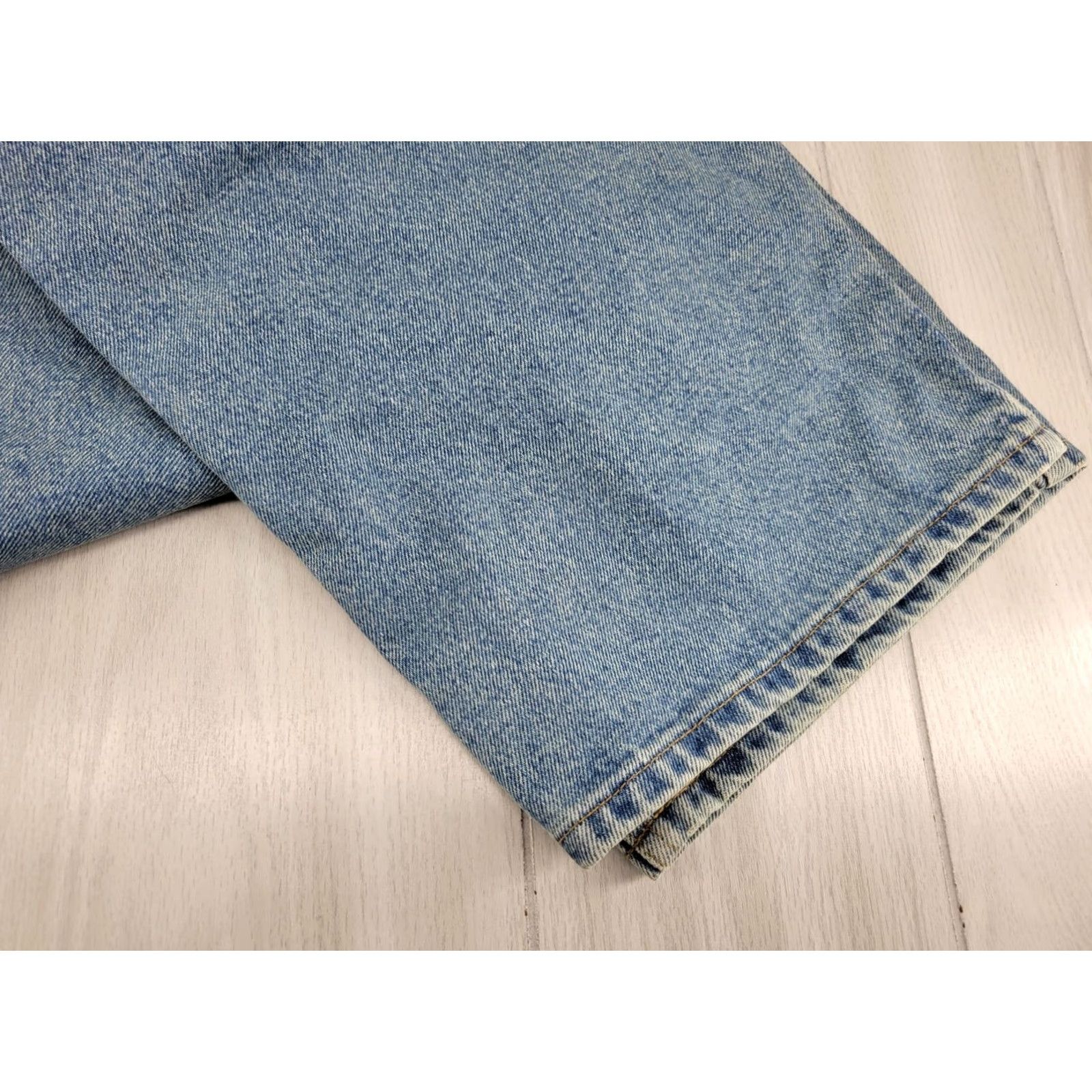 Carhartt Carhartt Mens Jeans Blue 46W 32L Denim 100% Cotton Relaxed Fit B480 LVB Mens Jeans Size US 30 / EU 46 - 5 Thumbnail