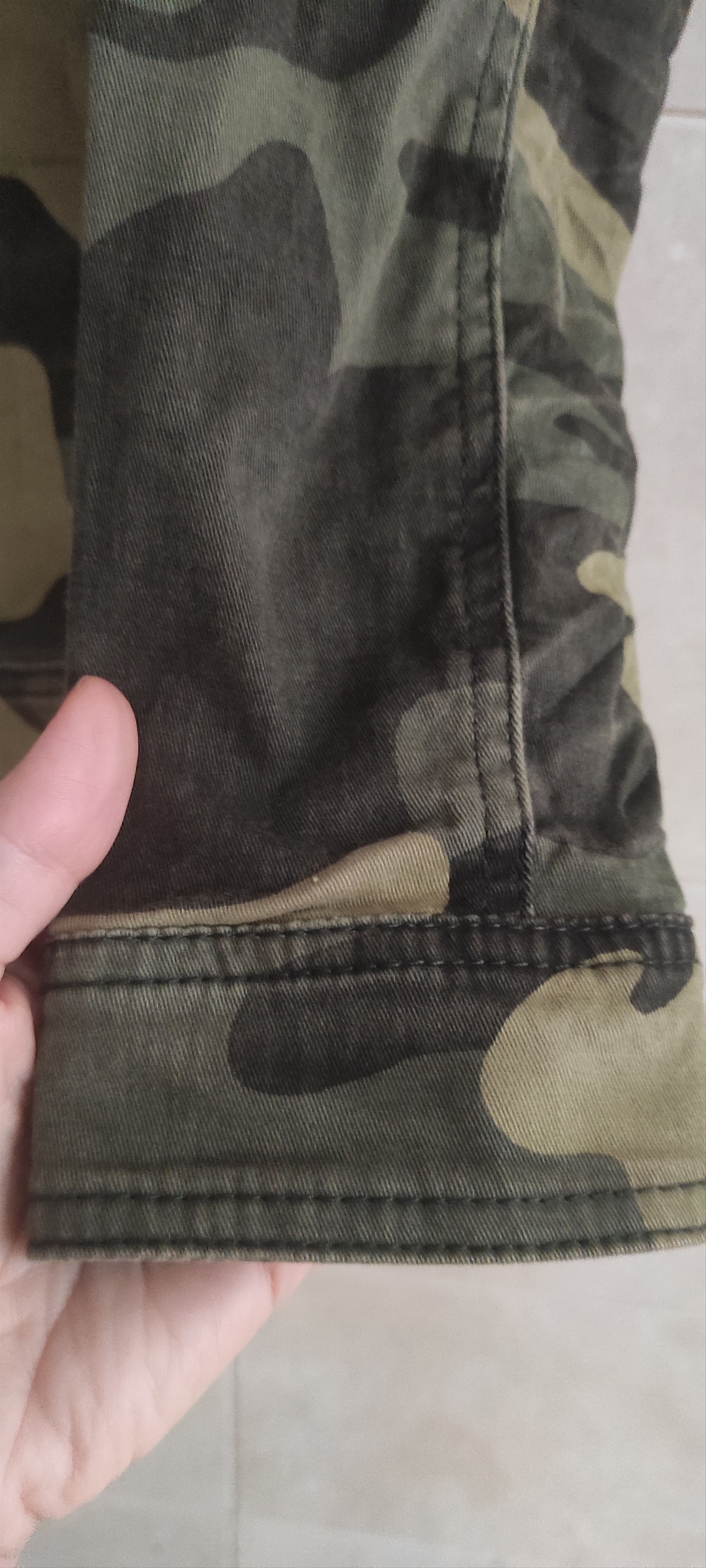 Hollister Hollister Utility Military Style Camo Camouflage Jacket Size S / US 4 / IT 40 - 22 Thumbnail