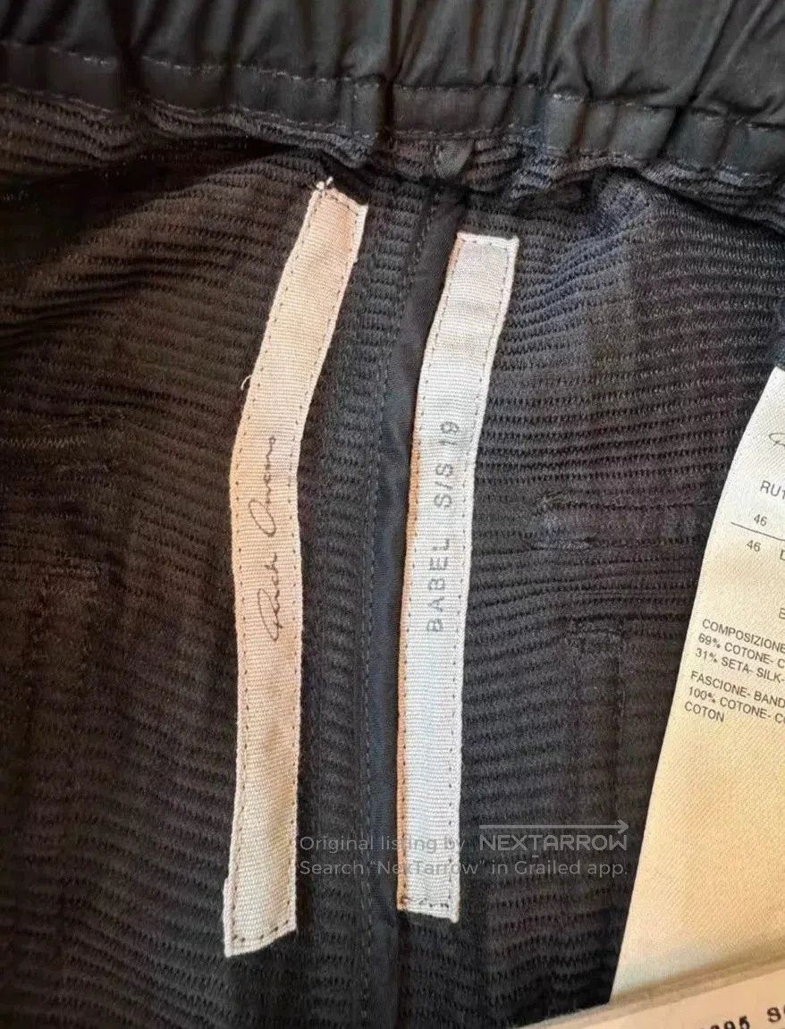 Rick Owens Rick Owens Black Cropped Trousers. Size US 30 / EU 46 - 5 Thumbnail