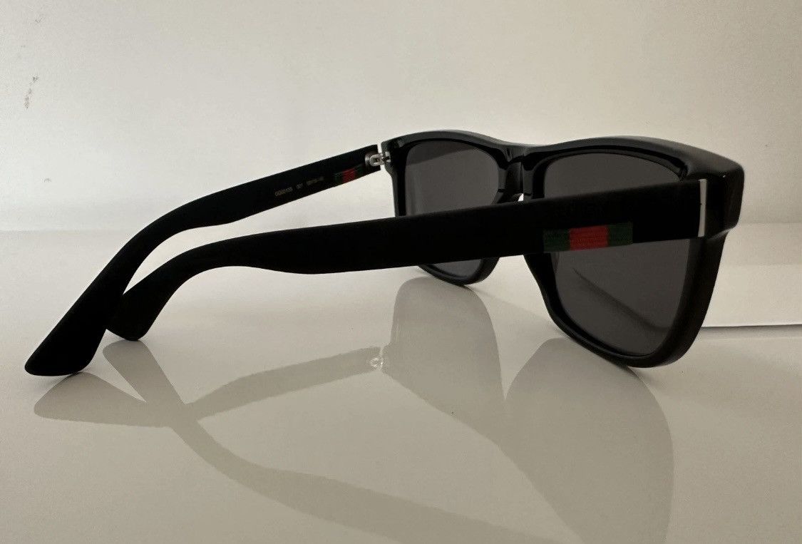 Gucci GUCCI GG0010S Unisex Sunglasses Black! Size ONE SIZE - 3 Thumbnail