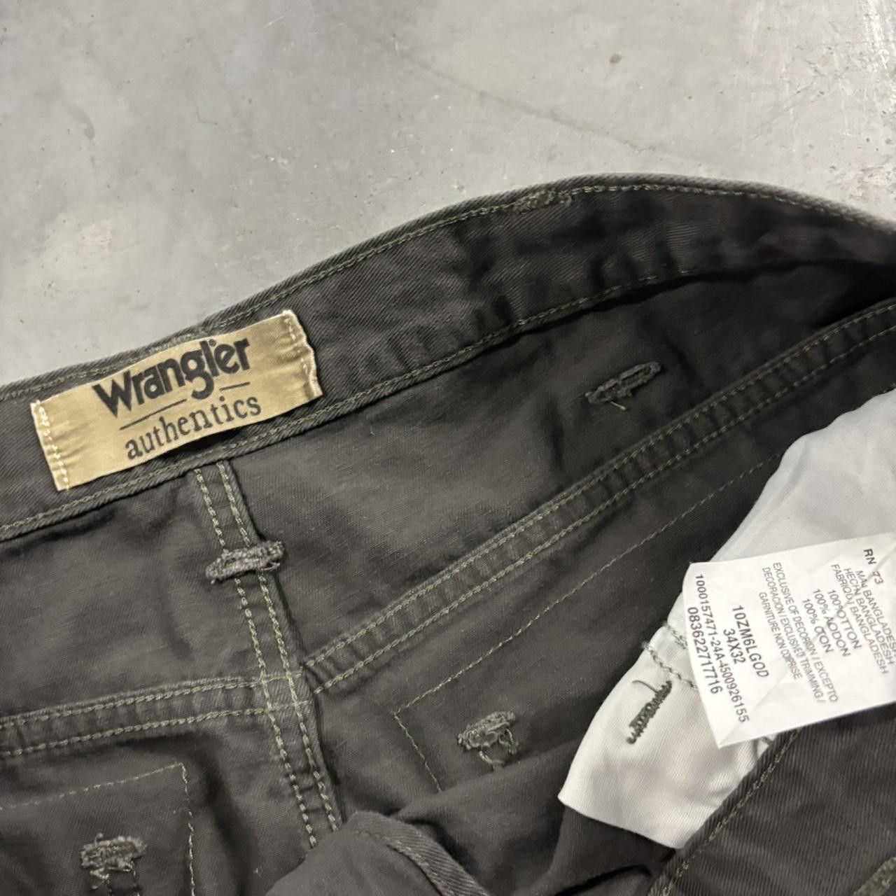 Vintage Crazy Vintage Y2K/2000s Grey Earth Tone Streetwear Skater Cargo Pants! 34x32 Size US 34 / EU 50 - 7 Thumbnail