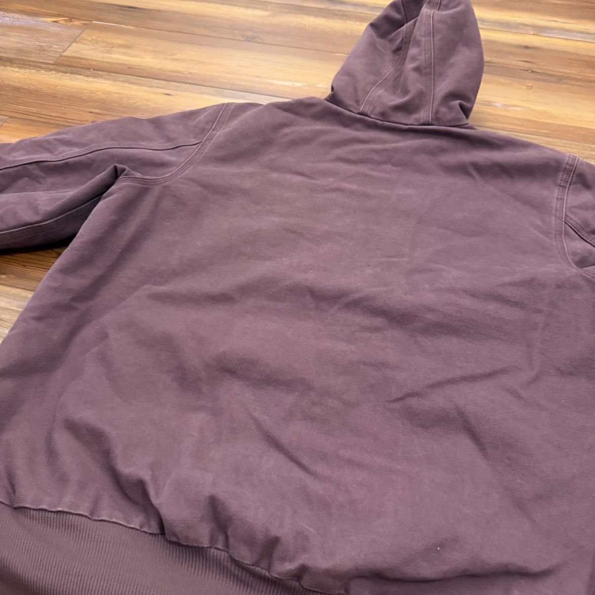 Carhartt Vintage Carhartt WJ130 DPM Purple Plum Hooded Active Jacket Size US XL / EU 56 / 4 - 3 Thumbnail