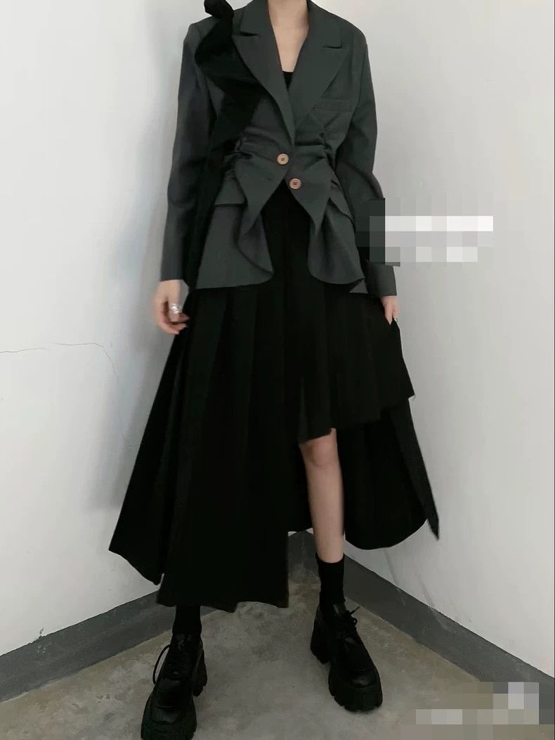 Comme des Garcons Comme Des Garcons size S Irregular pleated skirt Size 23" - 9 Thumbnail