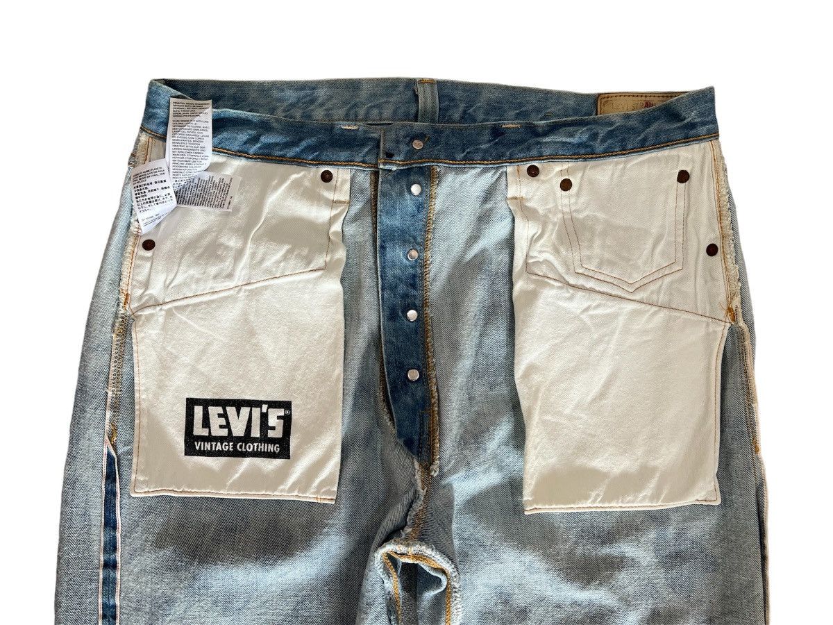 Levi's 🔥Rare🔥Levi’s 501XX Big E Redline Denim Made in Japan W36 L34 Size US 35 - 16 Thumbnail
