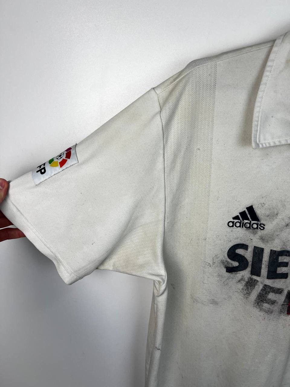 Adidas × Vintage Real Madrid Adidas Roberto Carlos90s jersey t-shirts size XL Size US XL / EU 56 / 4 - 7 Thumbnail