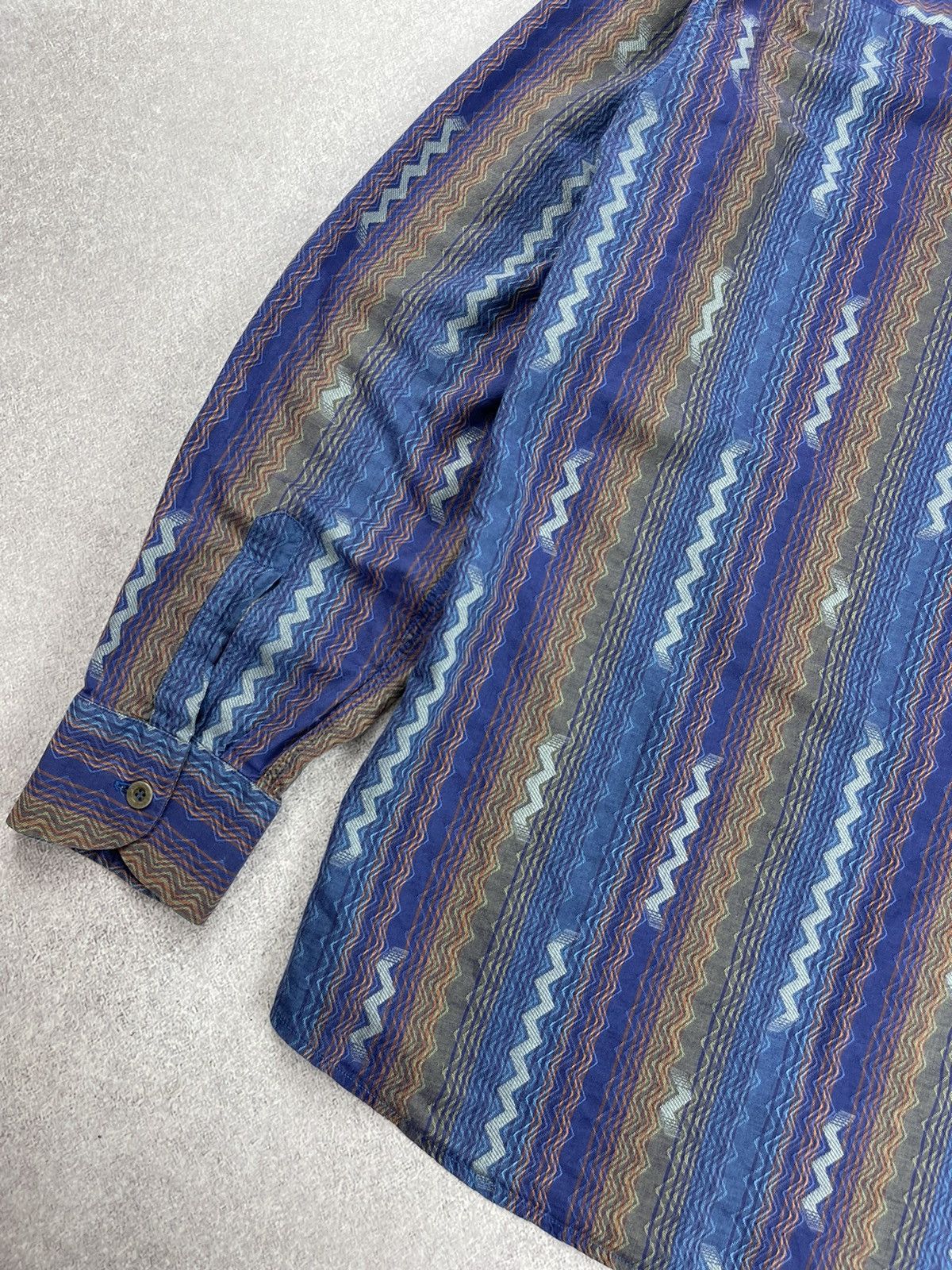 Missoni Vintage Missoni Sport Long Sleeve Shirt Size 52 Size US L / EU 52-54 / 3 - 13 Thumbnail