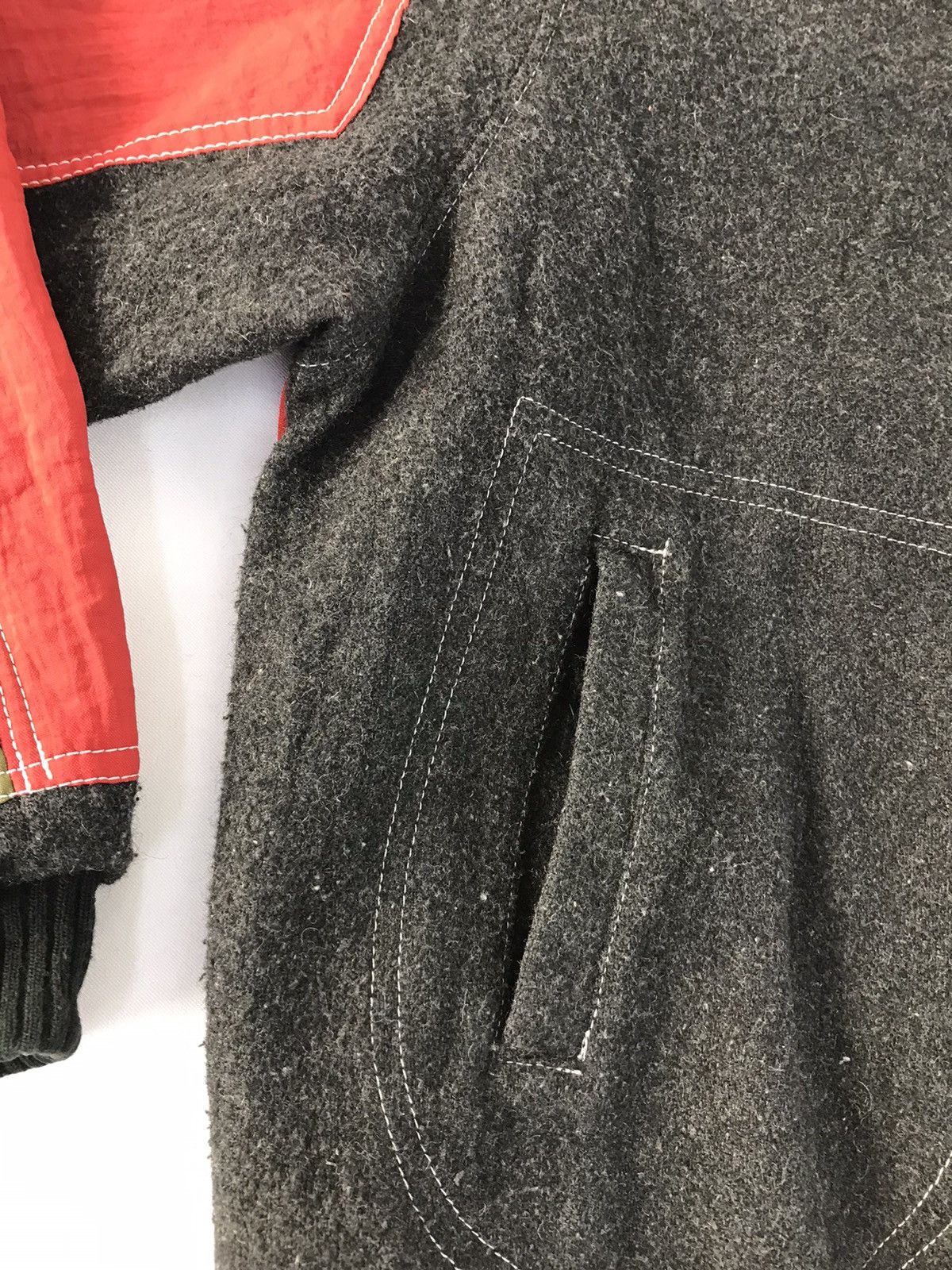 Japanese Brand × Vintage Vintage Varsity Jacket Wool Unisex Mac Eigle Zipper Style Size US XL / EU 56 / 4 - 5 Thumbnail