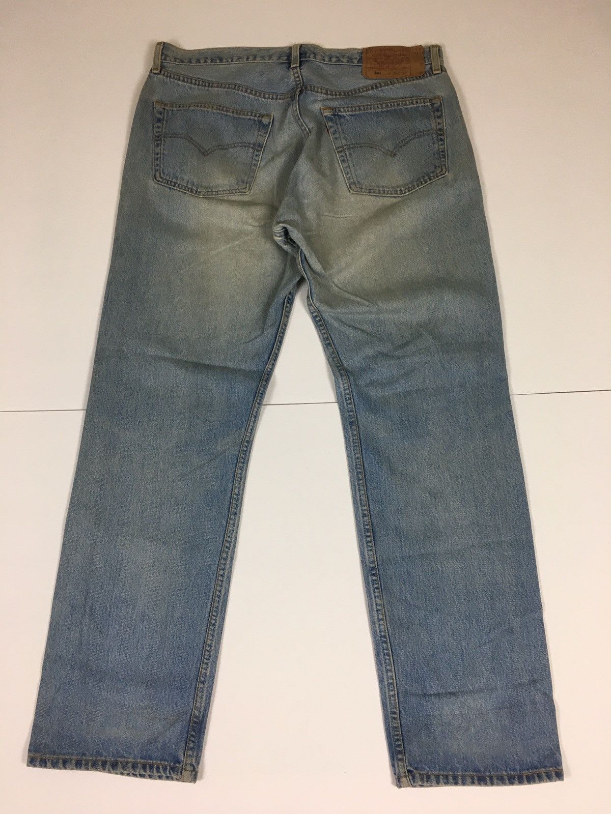 Levi's Vintage Clothing Vintage 90s Levi’s 501 Distress Size US 38 / EU 54 - 5 Thumbnail