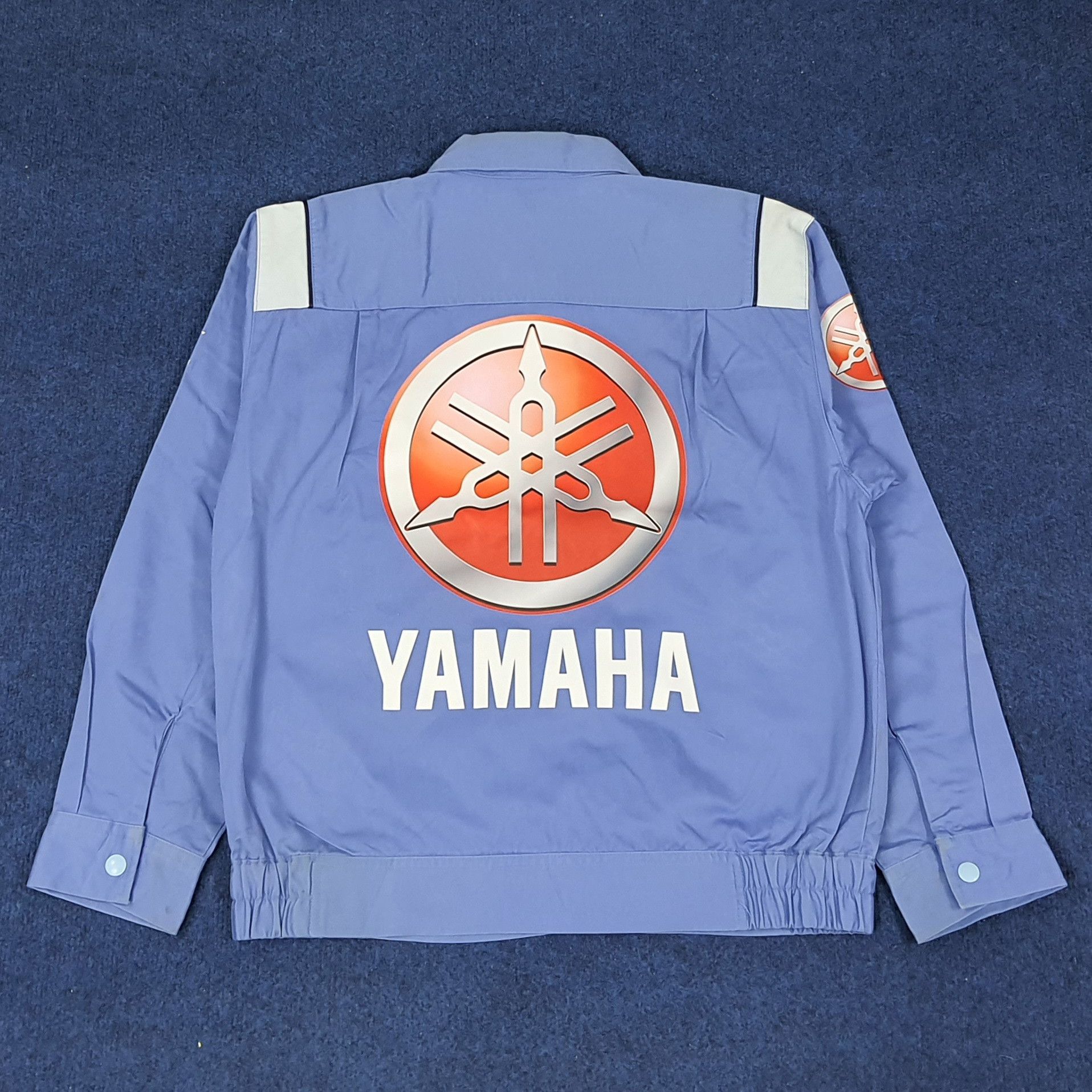 Vintage × Yamaha Vintage Yamaha Japan Motorsports Custom Jacket C233N13 Size US M / EU 48-50 / 2 - 1 Thumbnail
