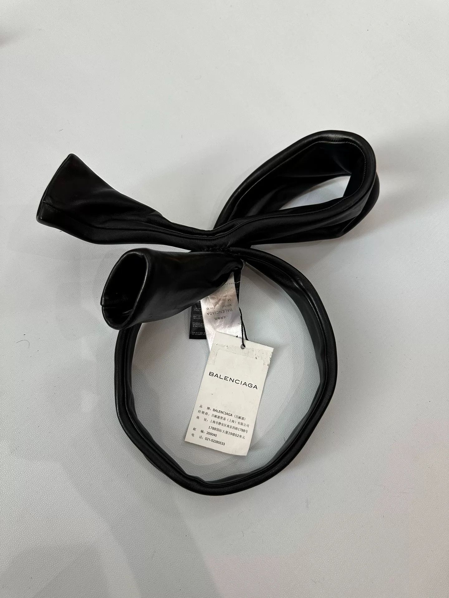Balenciaga black bow headband from Balenciaga Size ONE SIZE - 1 Thumbnail