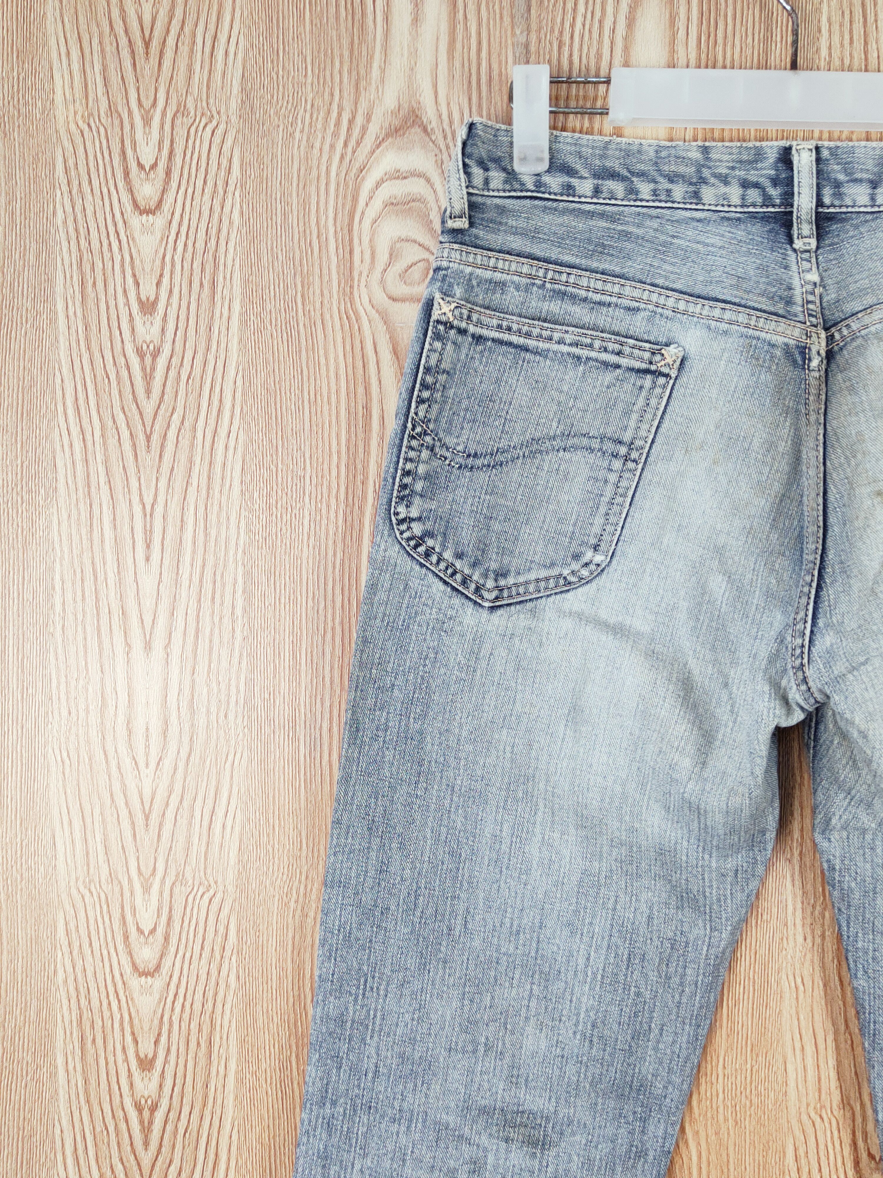 Japanese Brand Lee Blue Distressed Ripped denim Jeans #W503 Size US 30 / EU 46 - 9 Thumbnail