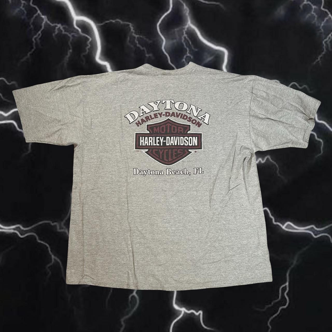 Harley Davidson 2000s streetwear skater daytona beach harley davidson tee Size US XL / EU 56 / 4 - 4 Thumbnail