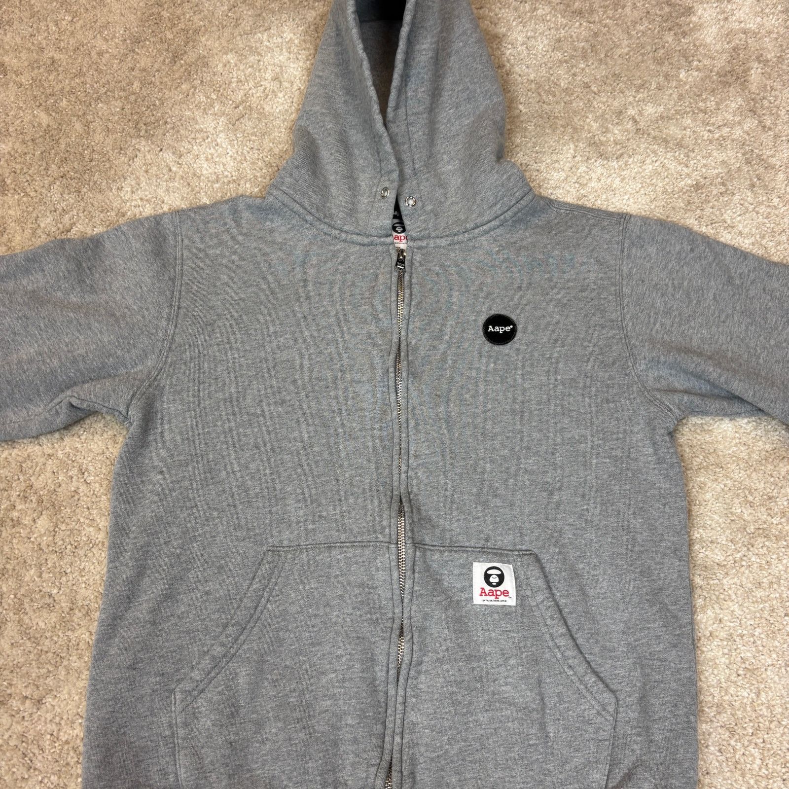 Aape × Bape Aape by A Bathing Ape Logo Badge Full Zip Hoodie Men's Large Size US L / EU 52-54 / 3 - 2 Thumbnail
