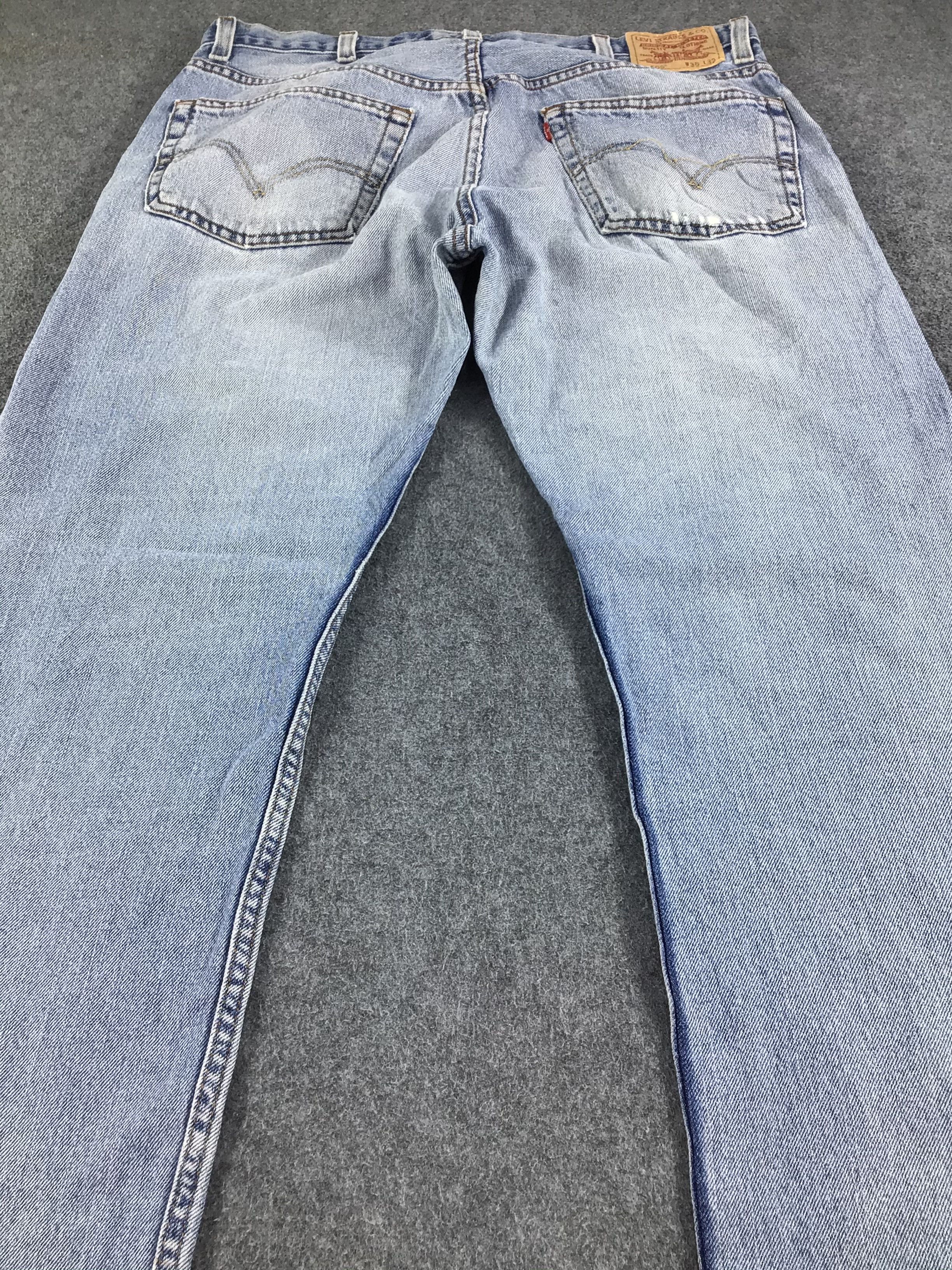 Levi's Vintage Levis 505 Jeans Stone Wash Denim KJ208 Size US 38 / EU 54 - 4 Thumbnail