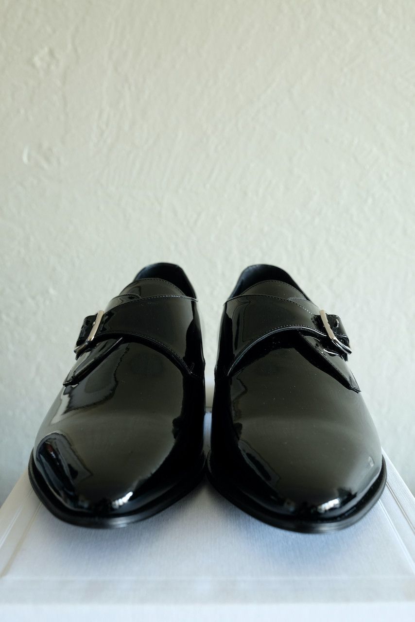 Celine × Hedi Slimane Celine Patent Leather Derby Shoes Single Buckle Jacno 42 9 Size US 9 / EU 42 - 3 Thumbnail