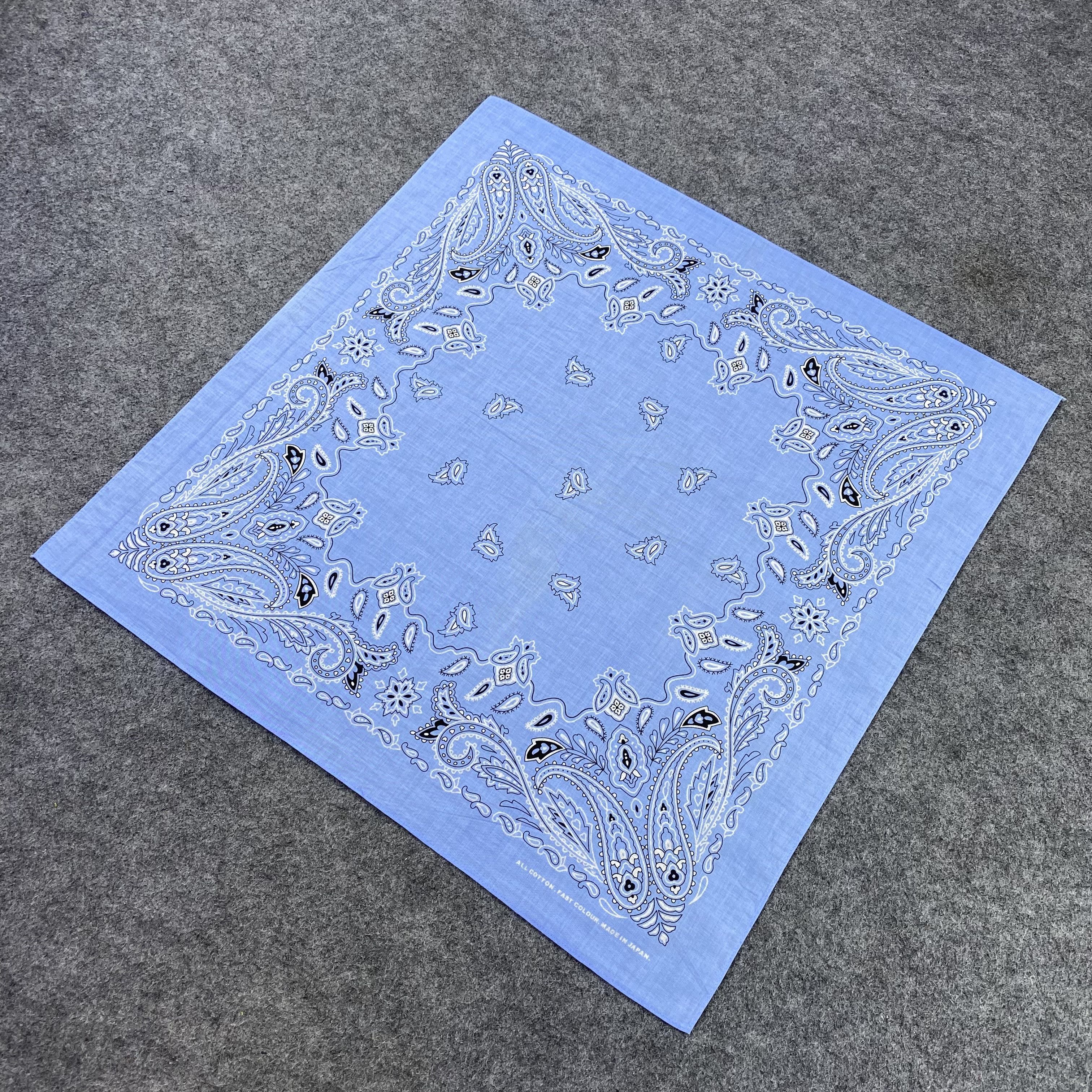 Japanese Brand Paislee Handkerchief / Bandana / Neckerchief-B1426 Size ONE SIZE - 2 Thumbnail