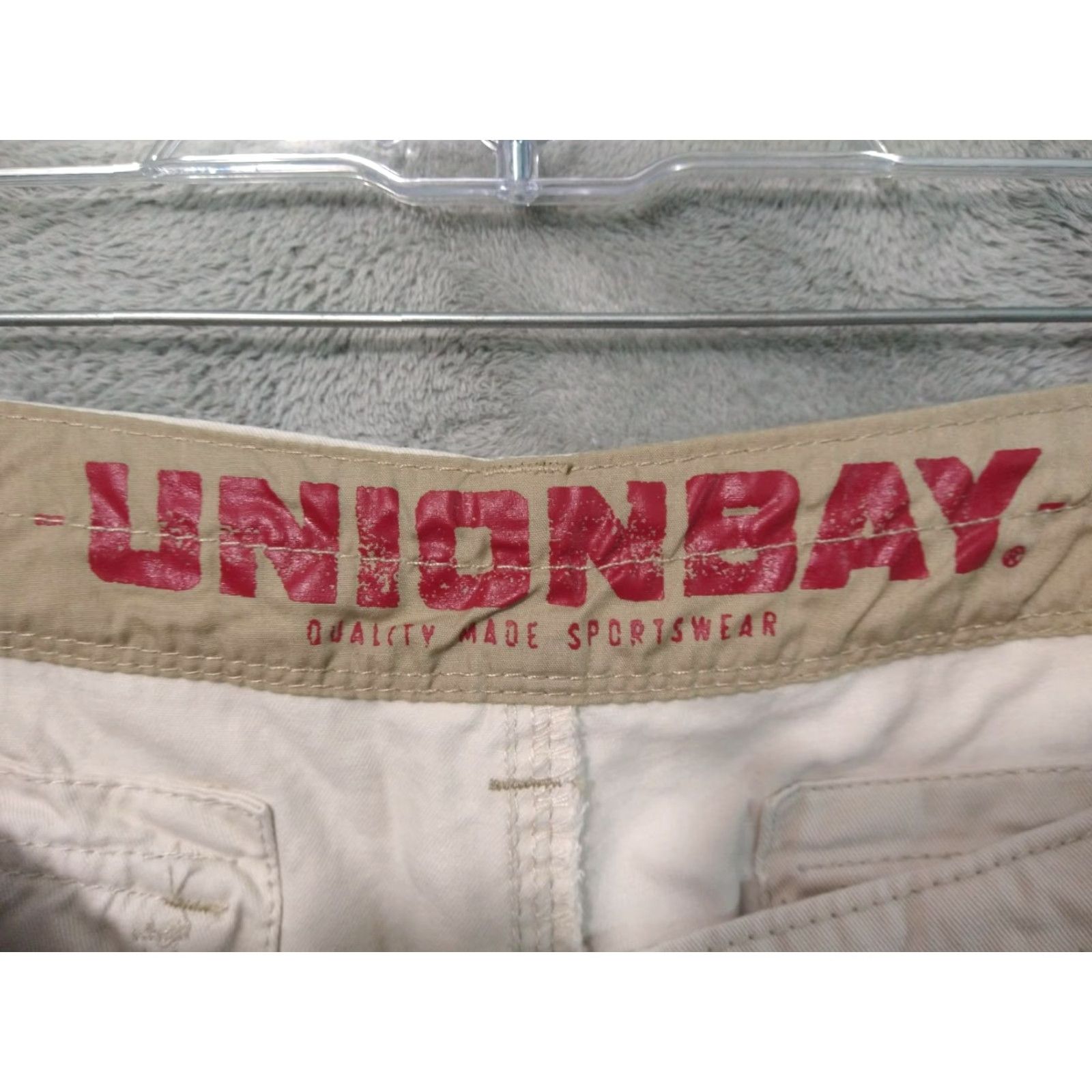 Vintage Unionbay Shorts Mens 34 Cream Cargo Baggy Casual Cotton Lot of 2 Cargo Pocket Grunge Vintage No 34 Mens Size US 34 / EU 50 - 7 Thumbnail