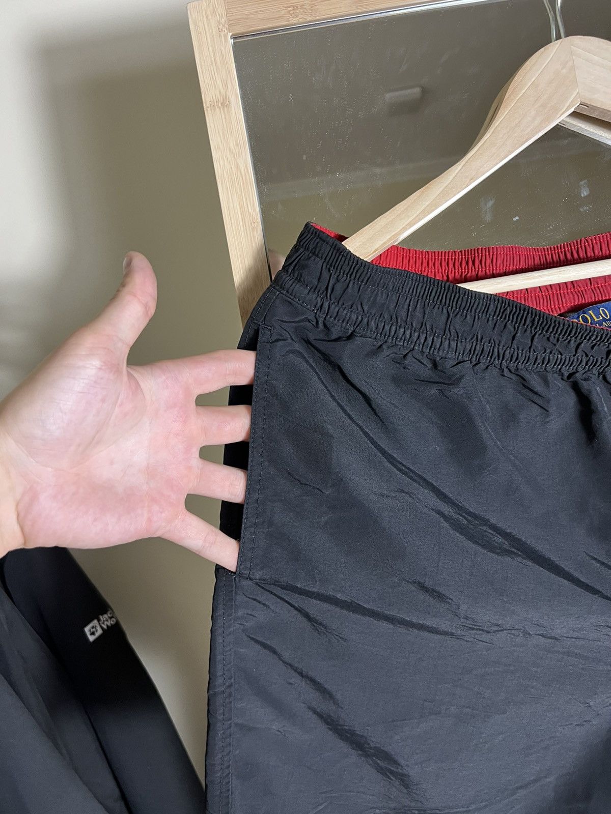 Polo Ralph Lauren POLO Ralph Lauren Classic Black Swim Shorts with Red Pony Size US 34 / EU 50 - 4 Thumbnail