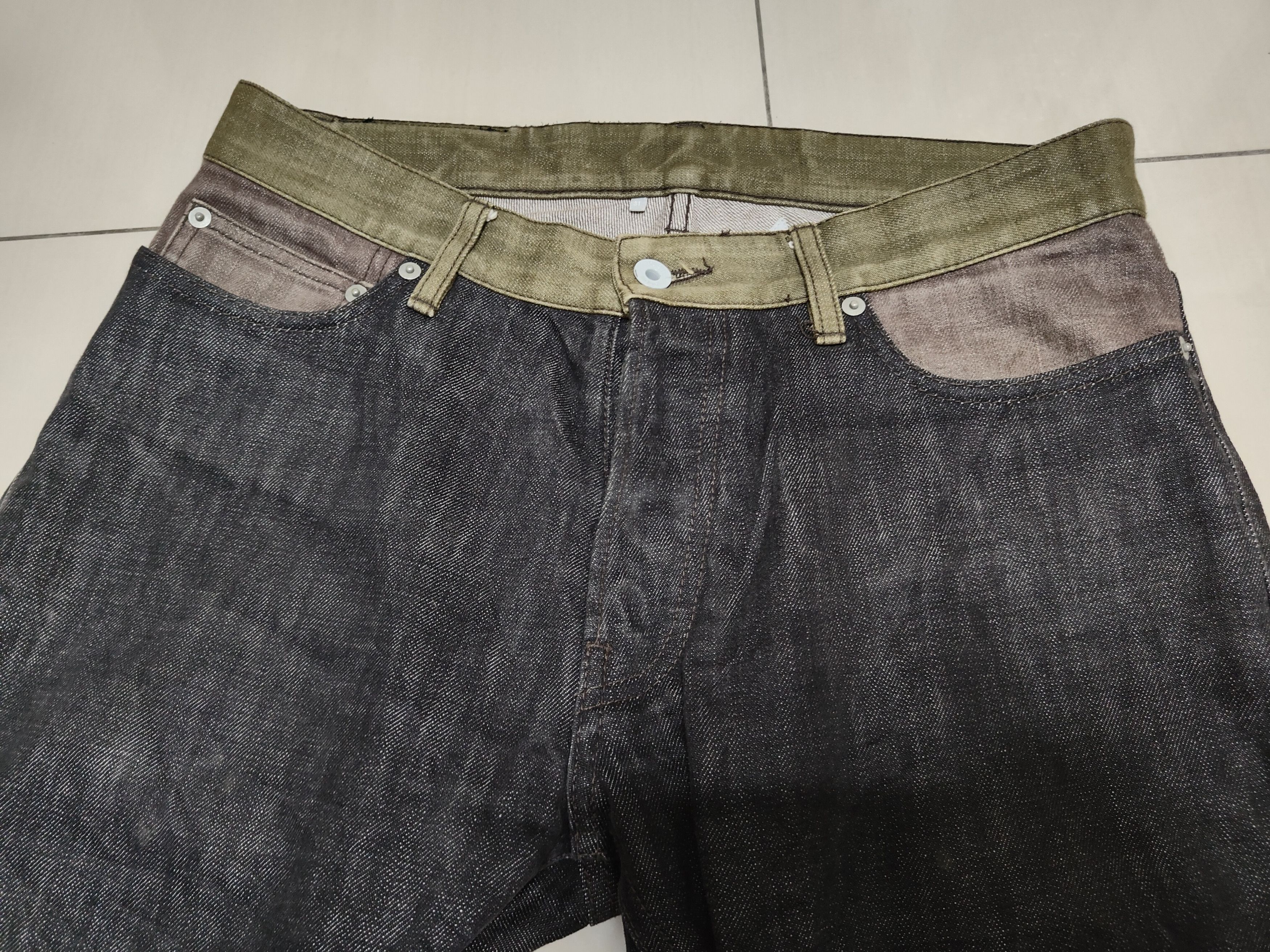 Japanese Brand Lideal Multi Patchwork Pants Size US 32 / EU 48 - 2 Thumbnail