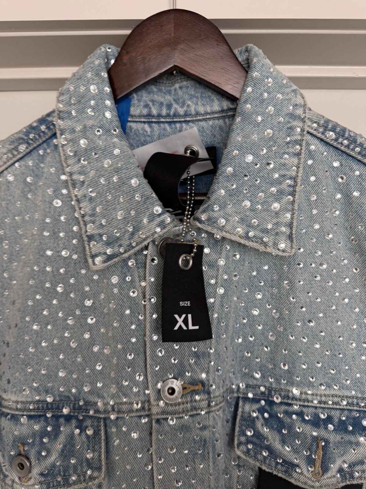Purple Brand PURPLE BRAND Denim Jacket Size US XL / EU 56 / 4 - 4 Thumbnail