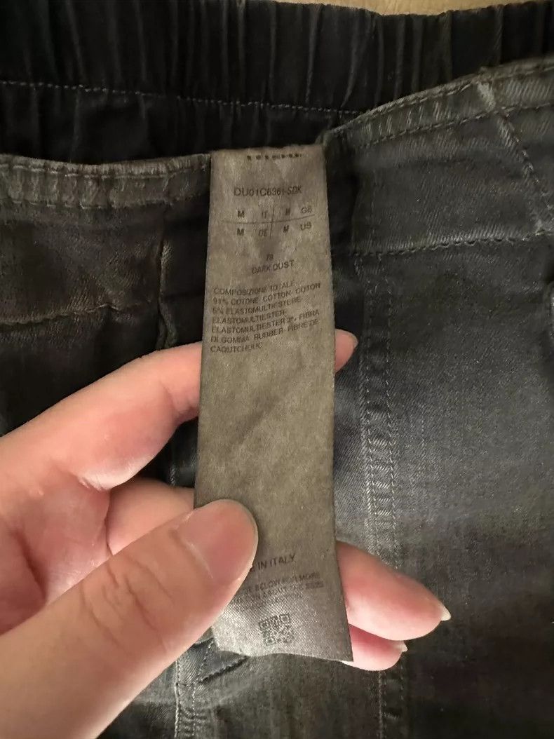 Rick Owens Rick Owens size m Zipper Feet Wash Grey Slash Twill Zipper Size US 28 / EU 44 - 5 Thumbnail