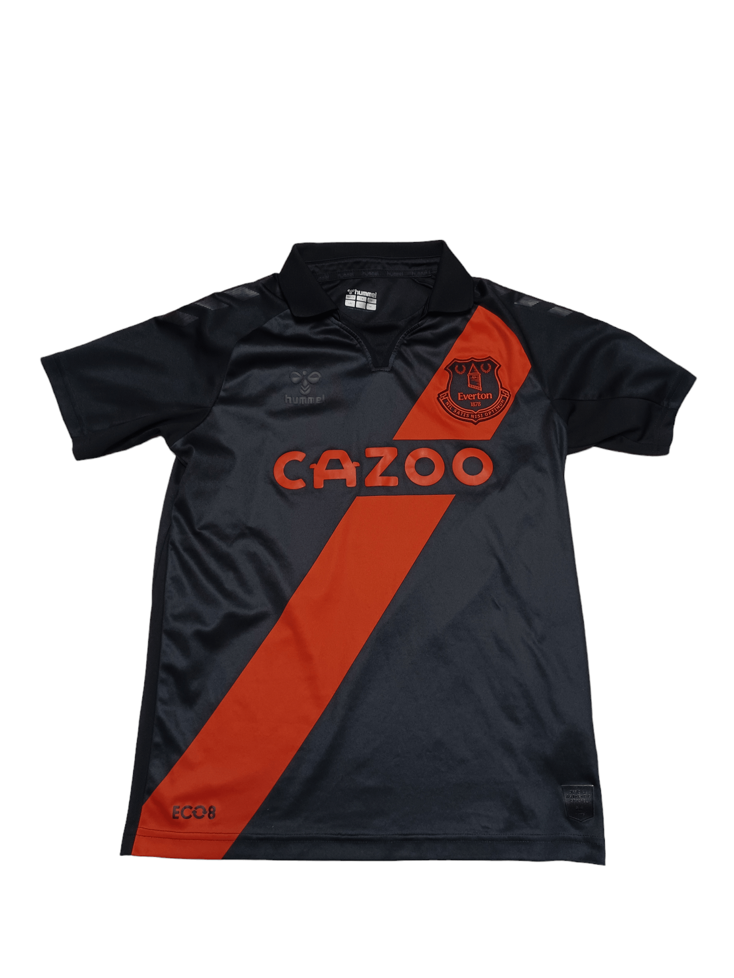 Hummel #11 GRAY 2021 HUMMEL EVERTON AWAY KIT SOCCER FOOTBALL Size US S / EU 44-46 / 1 - 1 Thumbnail
