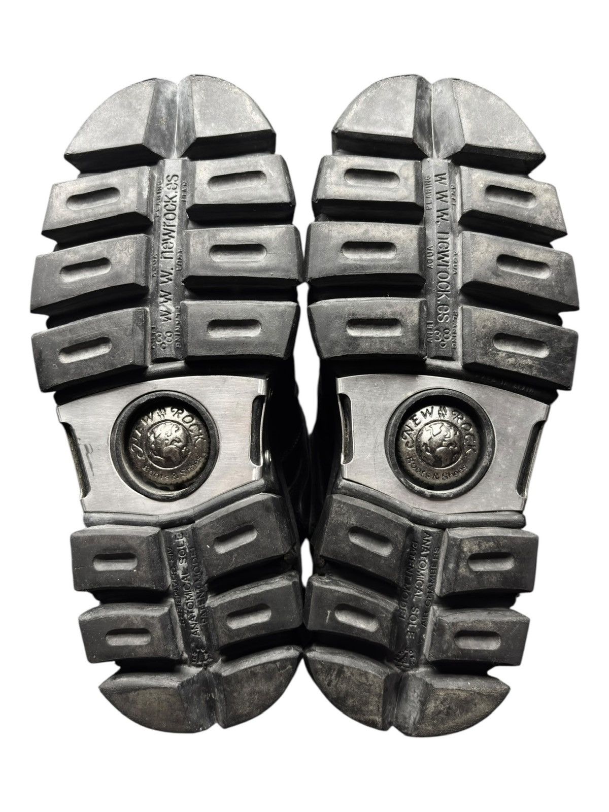 New Rock Vintage New Rock knee high terminator boots grey Size 38 Size US 8 / IT 38 - 11 Thumbnail