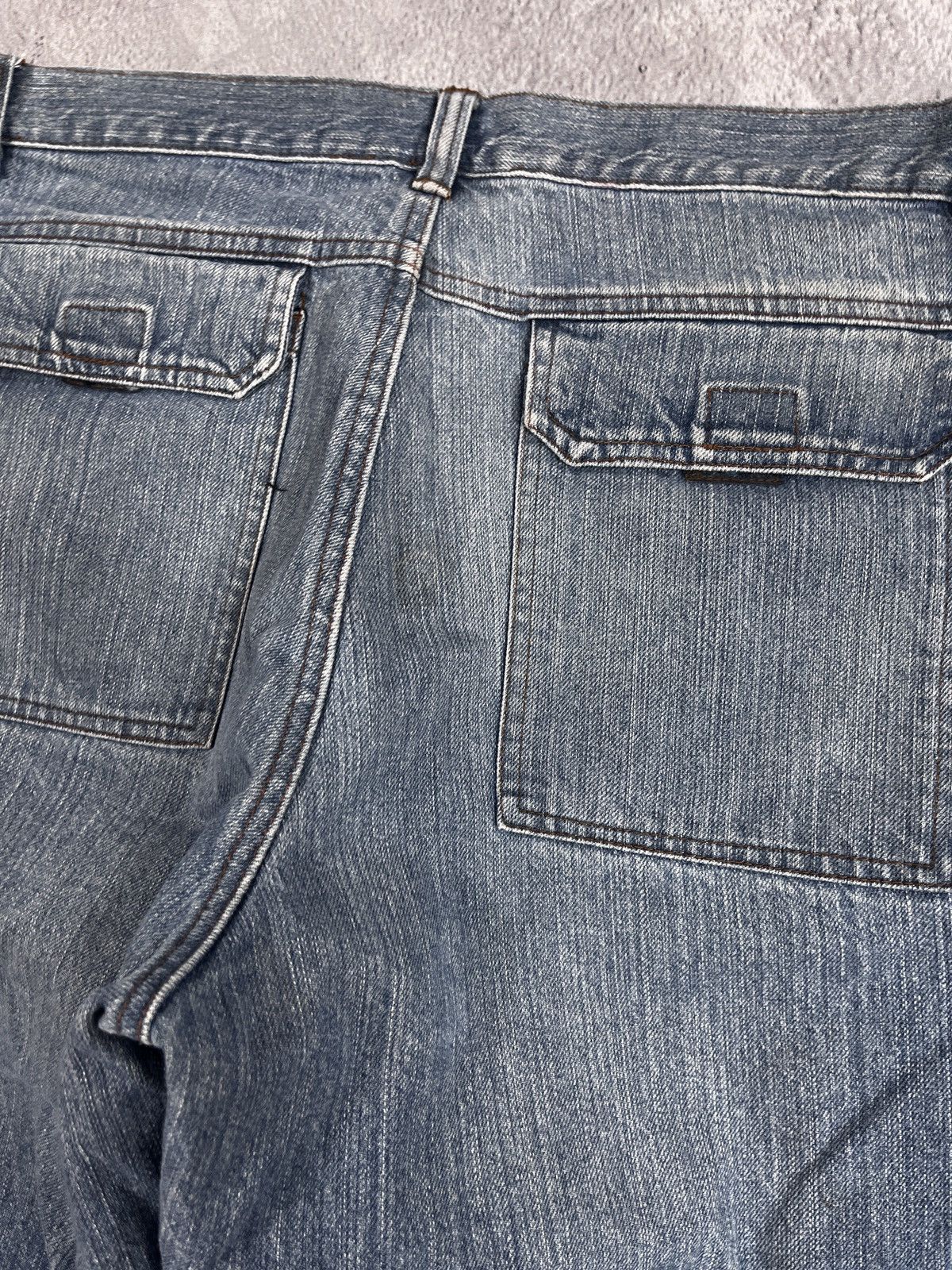 Vintage Vintage 90s 3/4 denim shorts jorts faded rap style size M Size US 32 / EU 48 - 10 Thumbnail