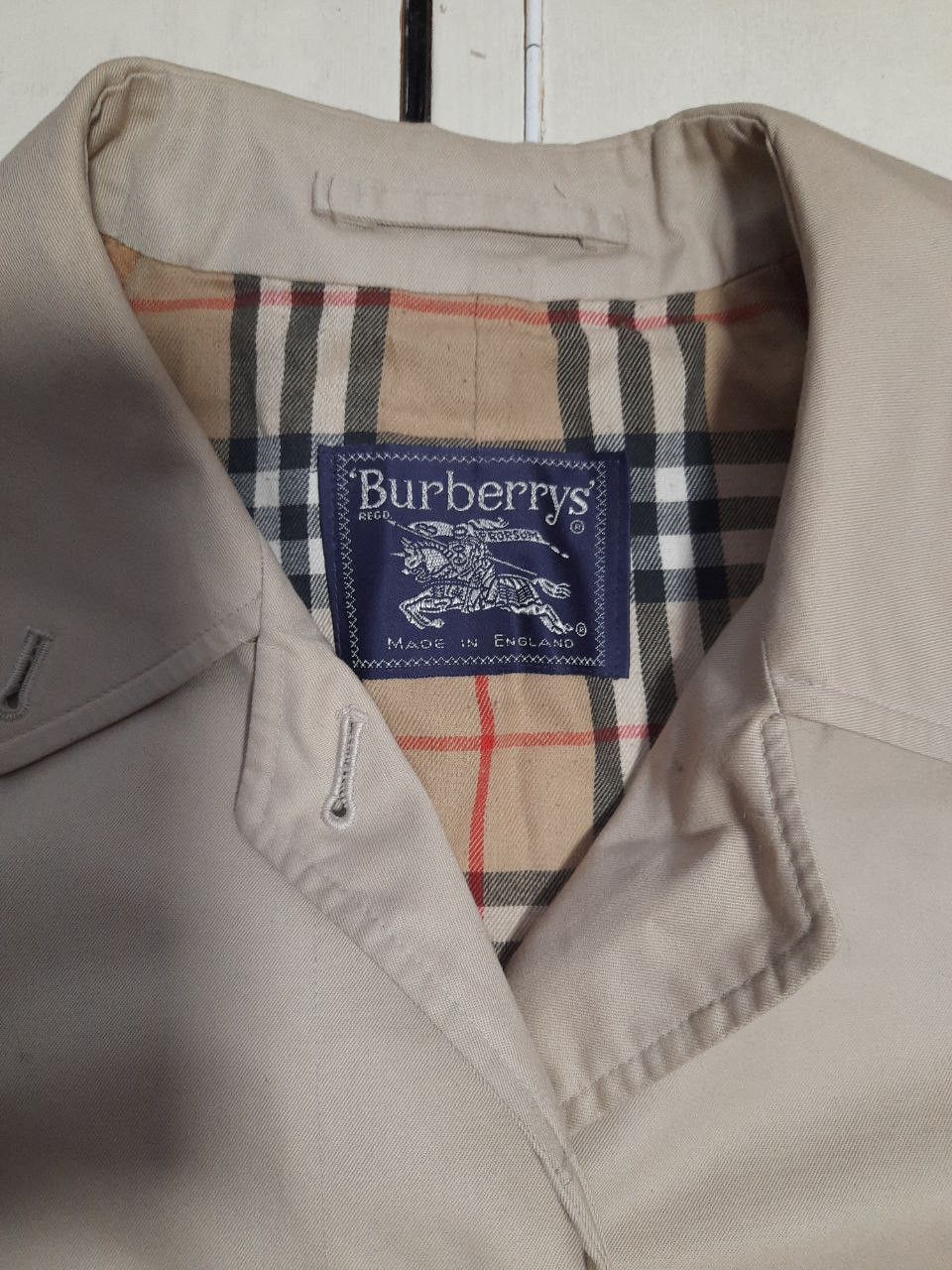 Burberry × Vintage Burberrys Coat Vintage 90's Size XL / US 12-14 / IT 48-50 - 8 Thumbnail