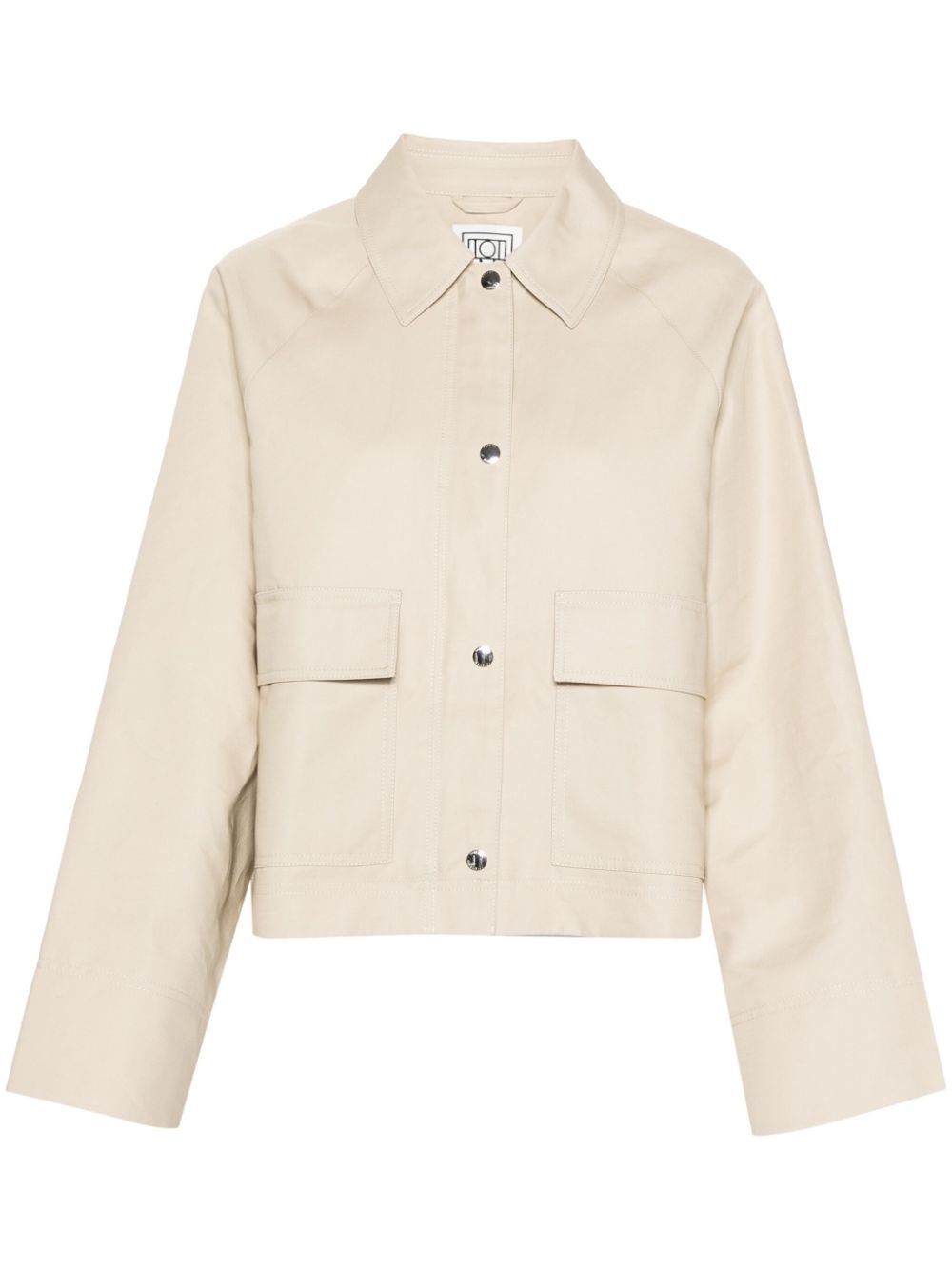ORGANIC COTTON CROPPED JACKET