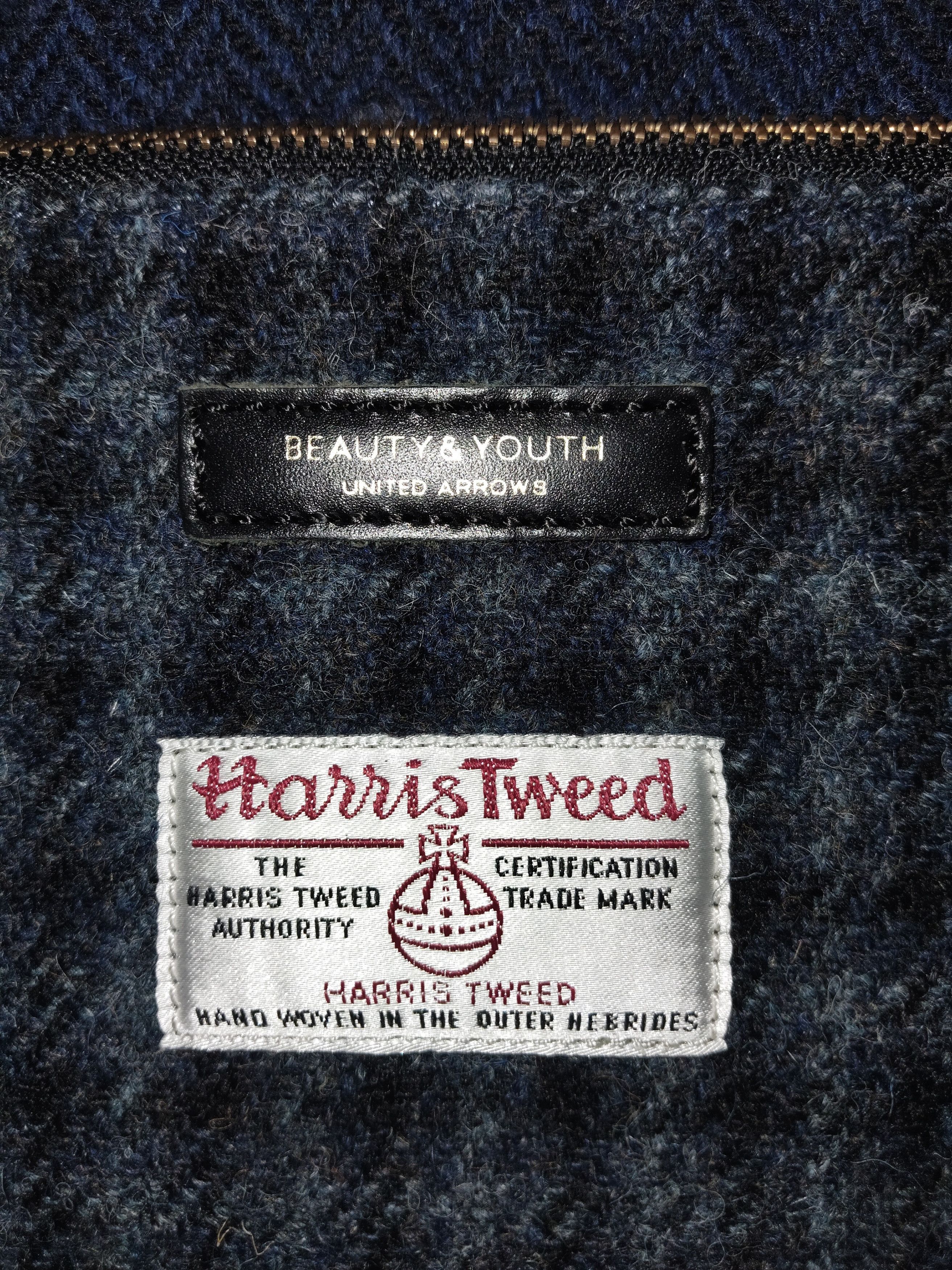 Harris Tweed HARRIS TWEED x BEAUTY & YOUTH Document Bag Size ONE SIZE - 2 Thumbnail