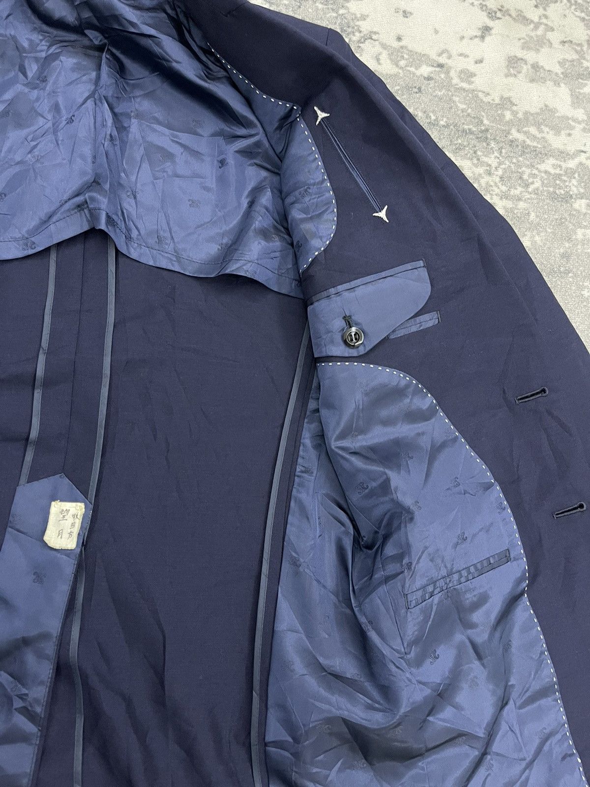 Balenciaga BALENCIAGA PARIS Navy Blazer s9 Size US S / EU 44-46 / 1 - 8 Thumbnail