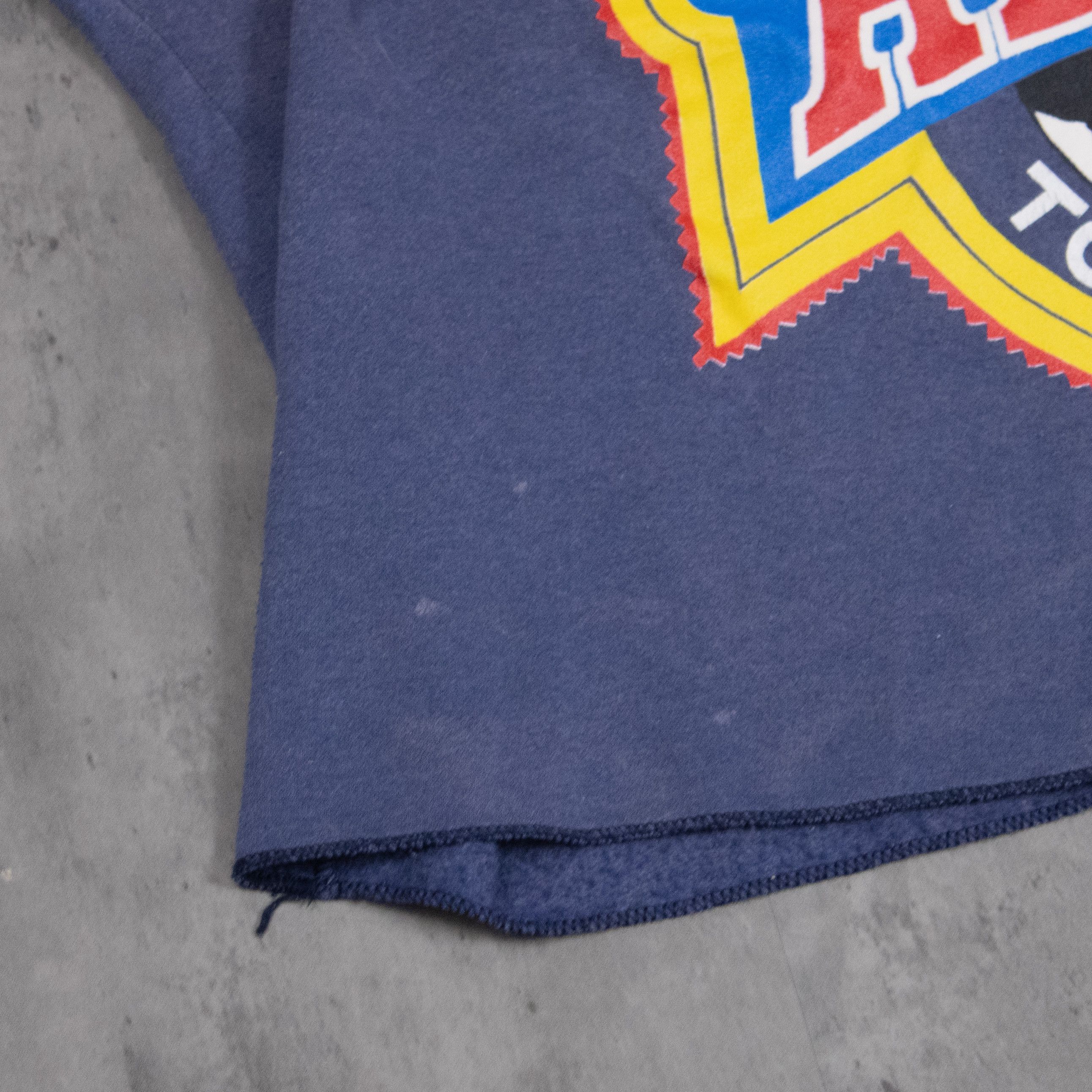 Vintage Vintage 1990’s Cropped Cut off All Pro Off Navy Sweater Size US XXL / EU 58 / 5 - 5 Thumbnail