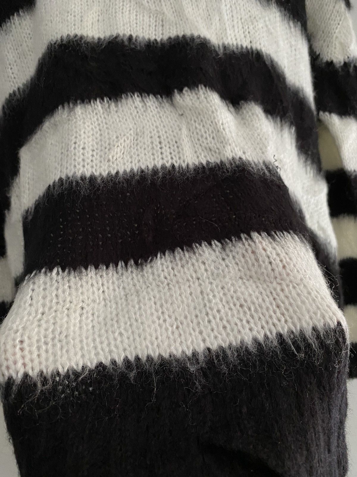 Hysteric Glamour Japanese vastic striped mohair knit Size US L / EU 52-54 / 3 - 3 Thumbnail
