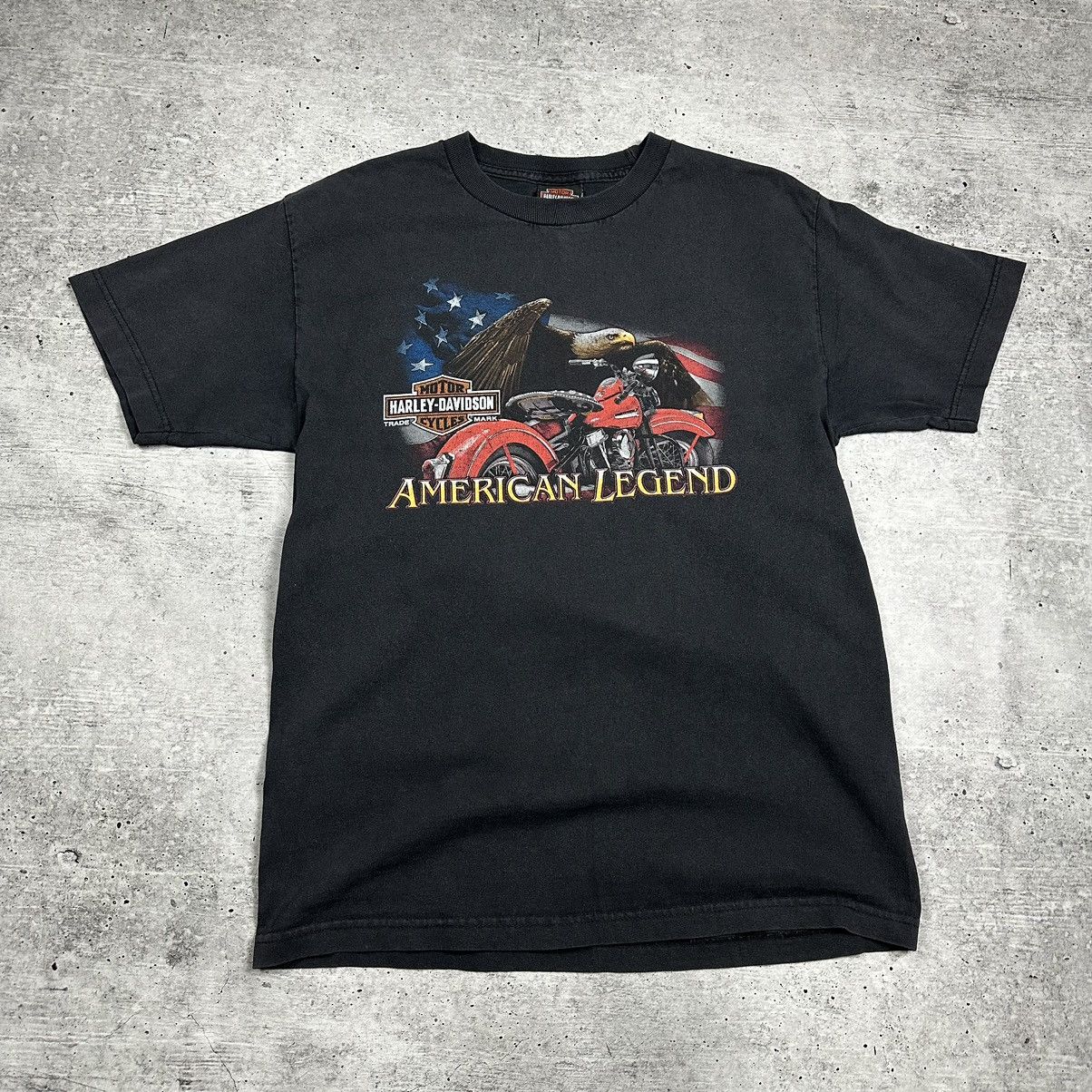 Harley Davidson Vintage Harley Davidson American Legend T-shirt Size US M / EU 48-50 / 2 - 1 Thumbnail
